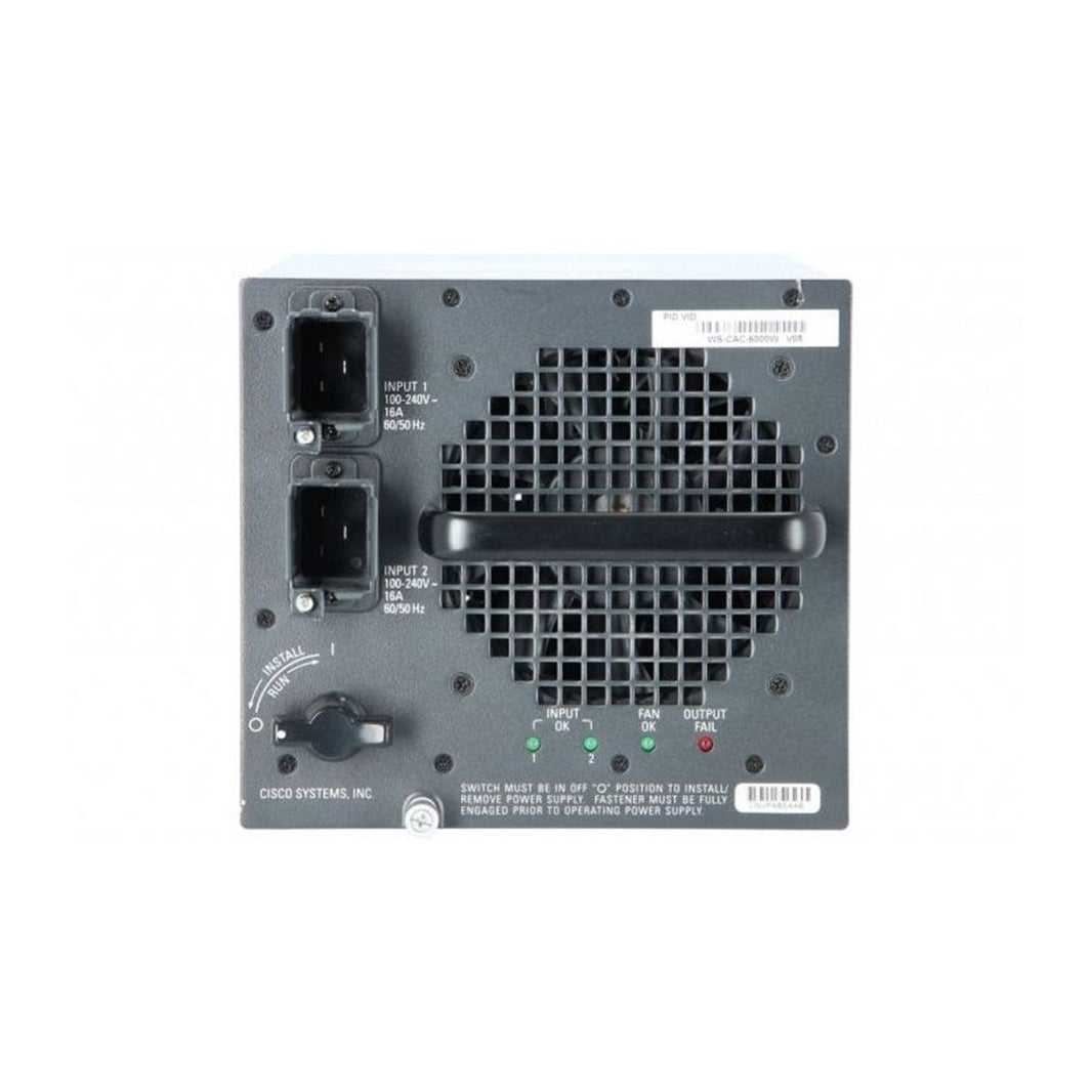 Cisco Catalyst 6500 6000W AC power supply (Certified Refurbished)