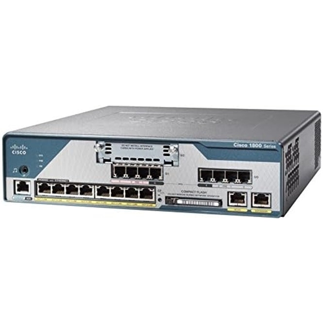 CISCO C1861-UC-2BRI-K9 1861, 8-user CME,CUE,Ph. (New Open Box)