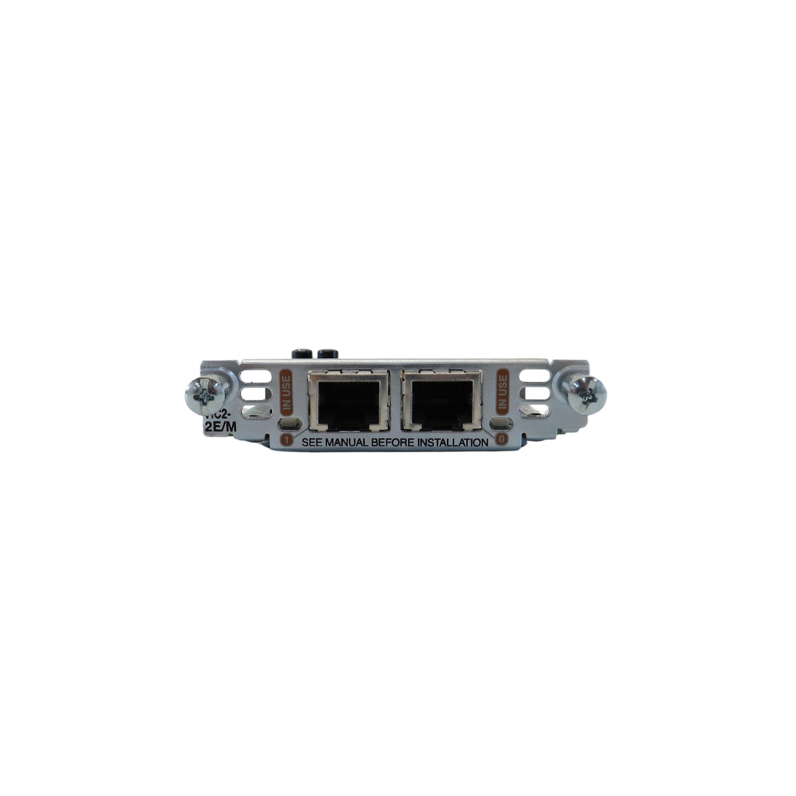 Cisco VIC2-2E/M 2 Port Voice Interface Card, Green (Certified Refurbished)
