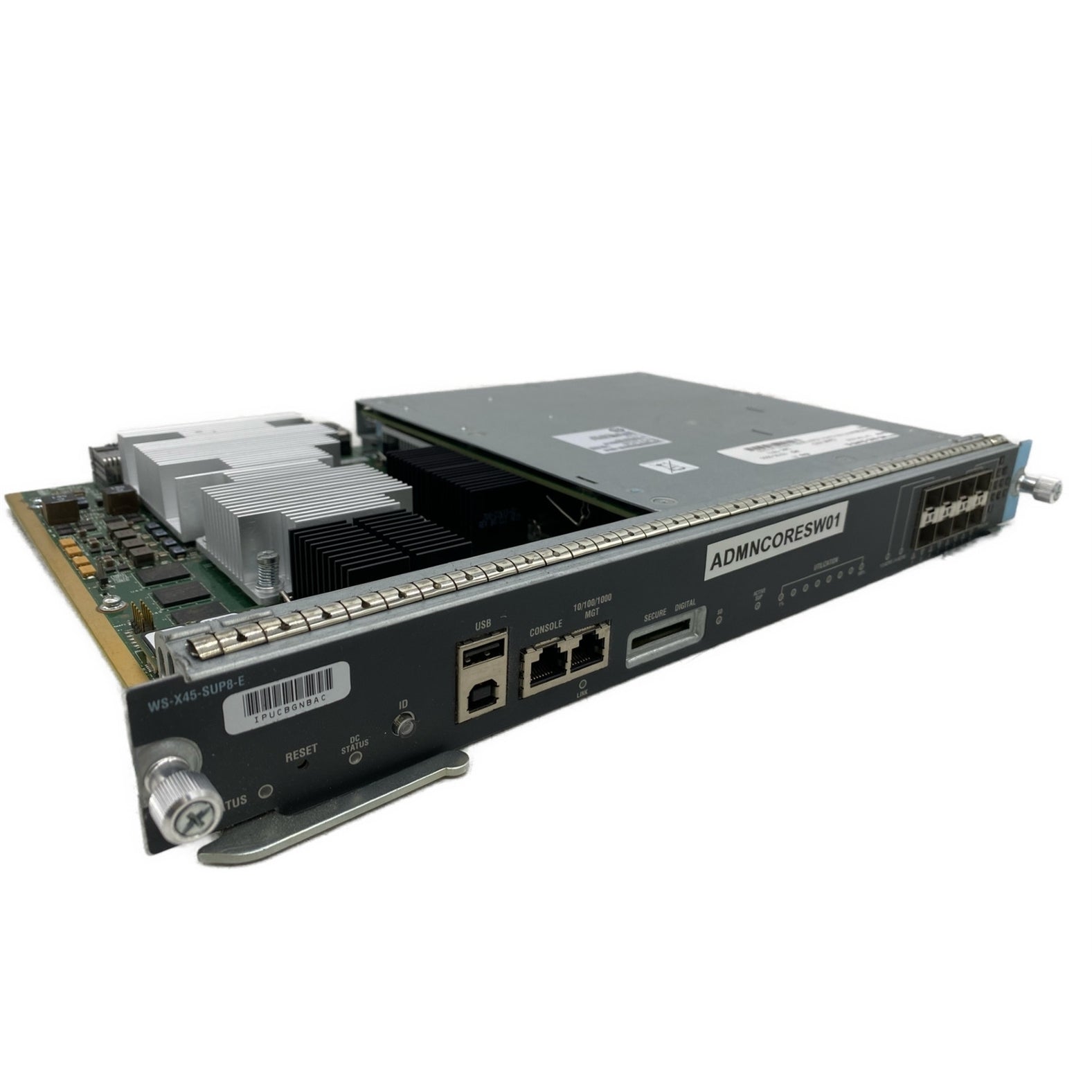Cisco WS-X45-SUP8-E 8-Port AFI Network Switch (Certified Refurbished)