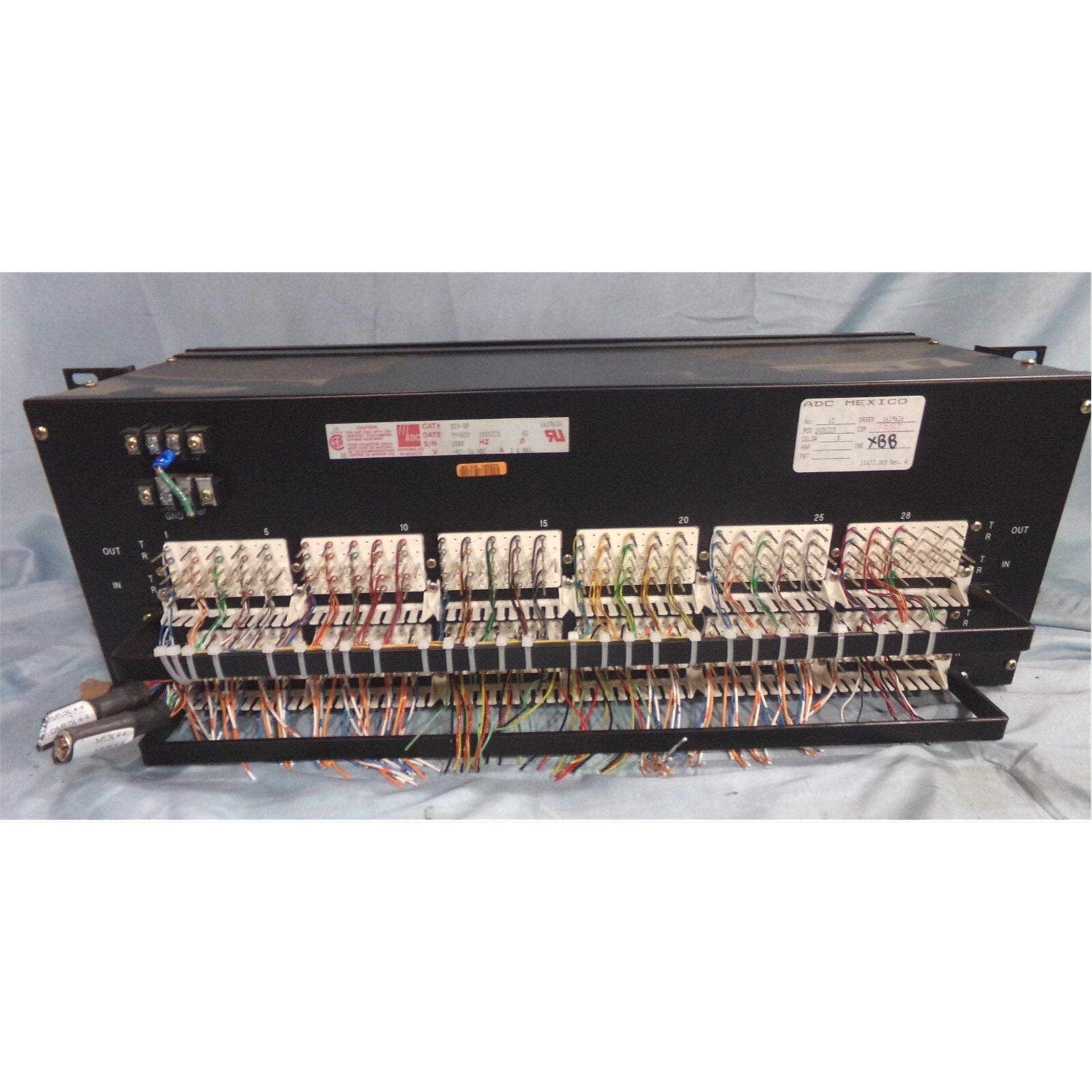 ADC DSX-DR 1021225 56-Termination Cross Connect Panel (Certified Refurbished)