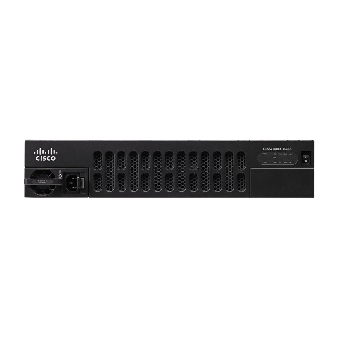 Cisco ISR4351-AX/K9 Wired WAN 3-Port 10/100/1000Mbps Gigabit,Black (Scratch and Dent)