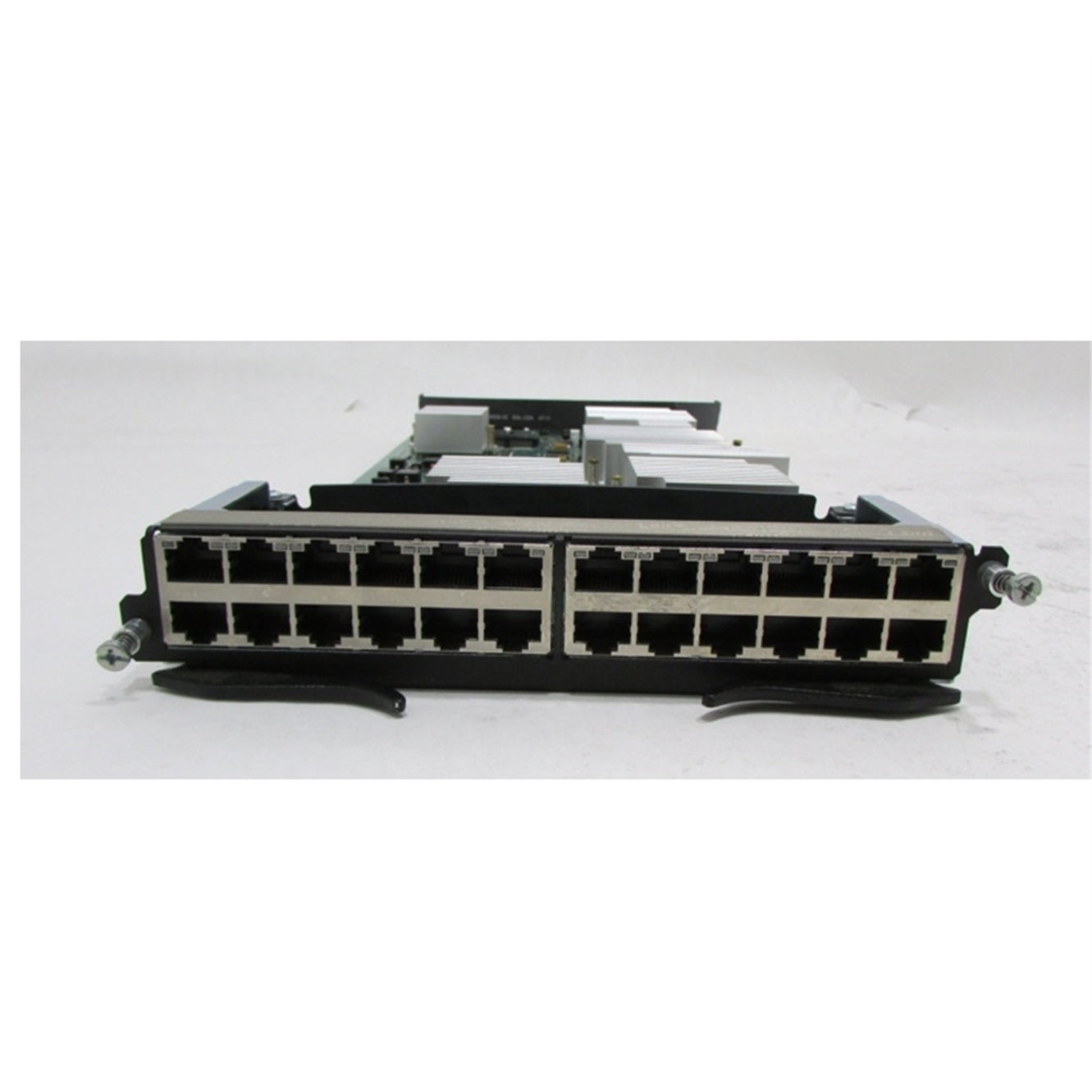 Broadcom BR-MLX-1GCX24-X-ML 24-Port 100Mbps RJ45 1U Specialty Switch, Silver (Certified Refurbished)