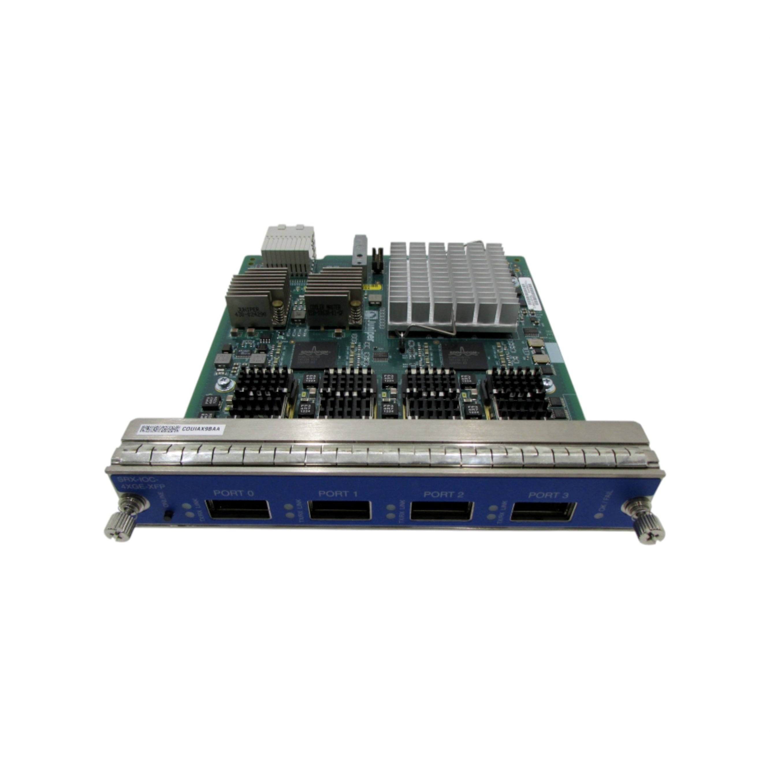 Juniper Networks SRX-IOC-4XGE-XFP-A 4 Port RJ-45 Proprietary/Other Card (Certified Refurbished)