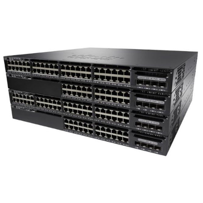 CISCO WS-C3650-24TD-S Catalyst 3650 24 Port Data 2x10G Uplink IP Base (Scratch and Dent)