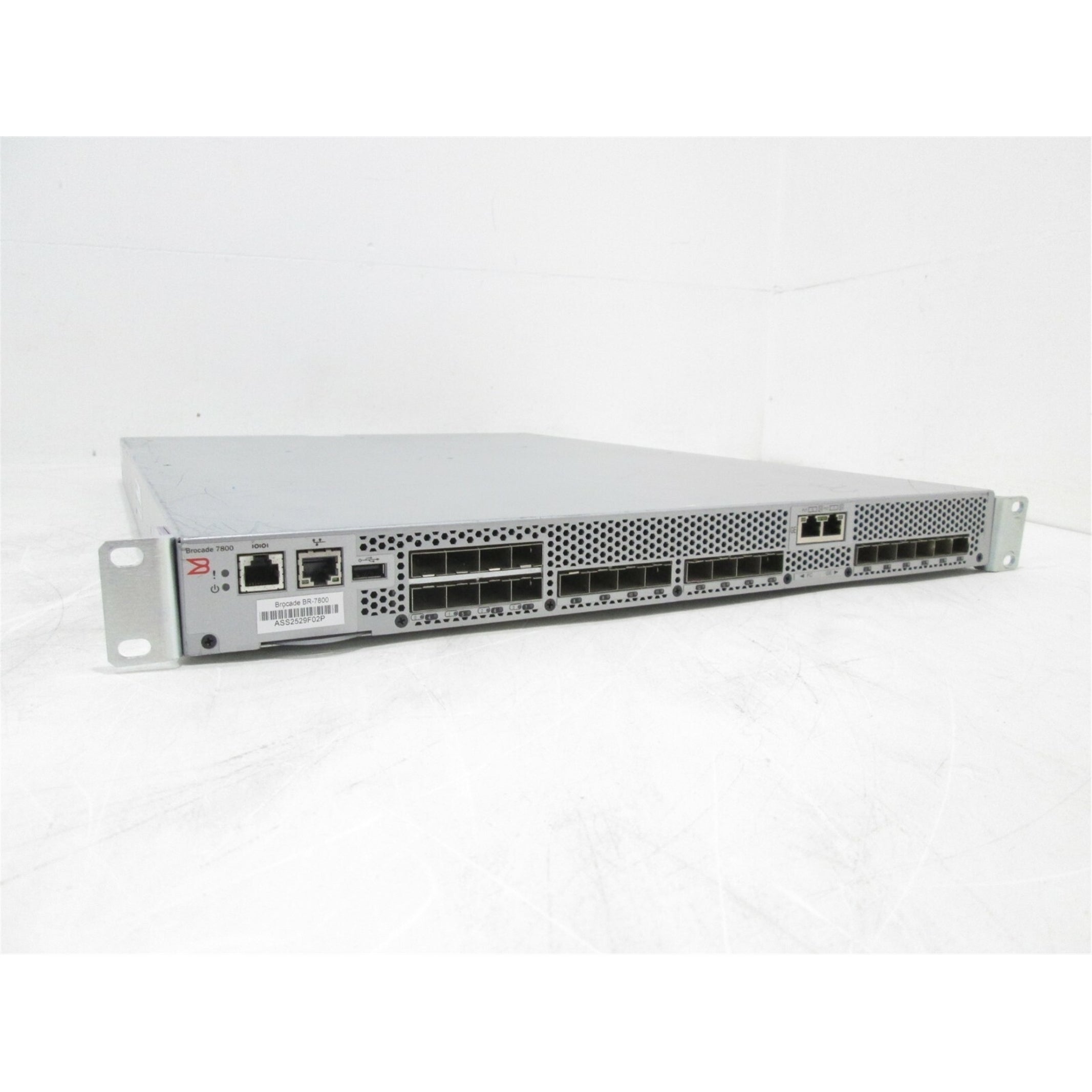 Broadcom BR-7800-0001 16-Port 100Mbps RJ45 1U Specialty Switch, Black (Refurbished)