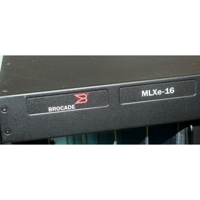 Brocade NetIron BR-MLXE-16-MR-M-AC Chassis (Scratch and Dent)