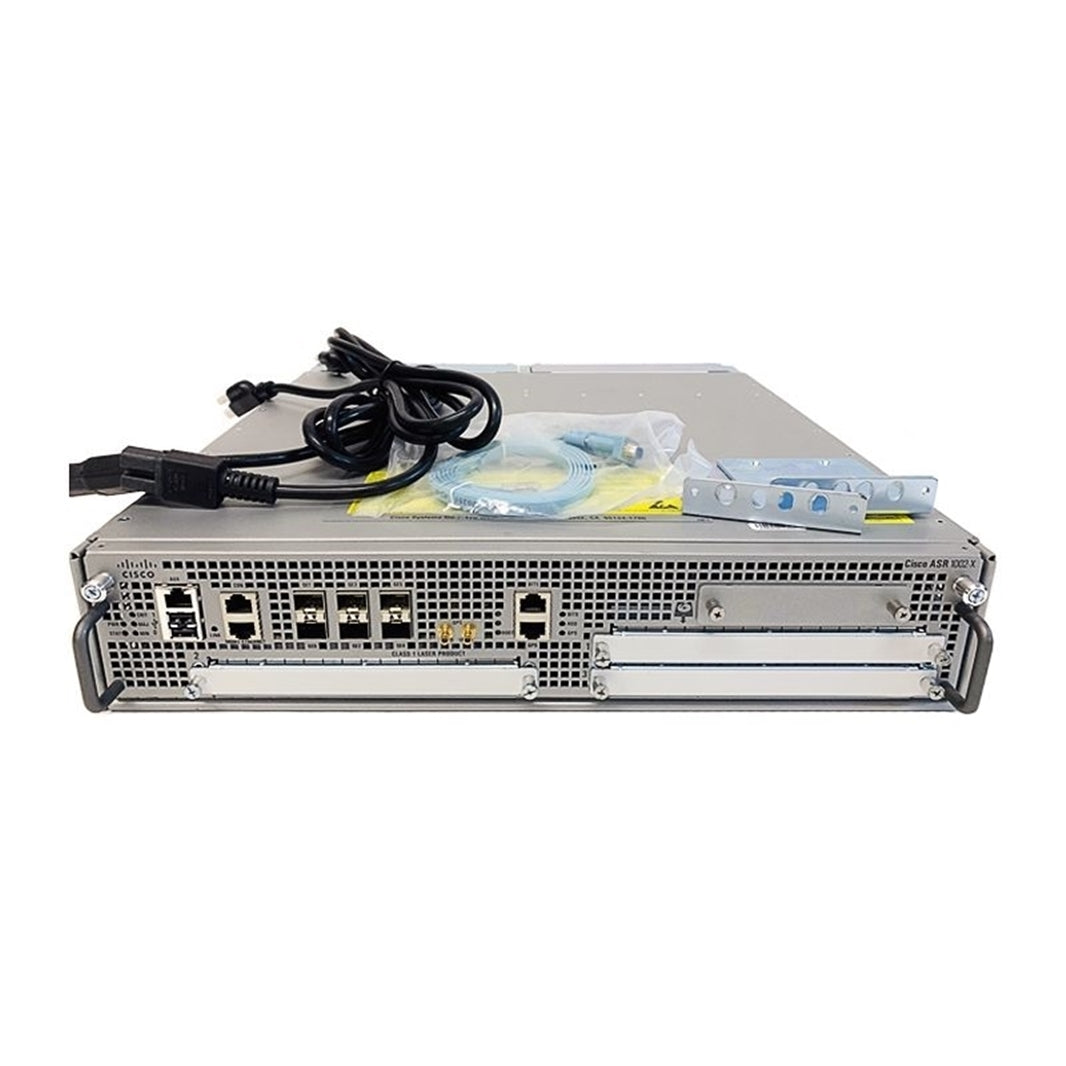 Cisco ASR1002-XUSED Wired WAN 6-Port 10/100/1000Mbps Gigabit,Grey(Refurbished)