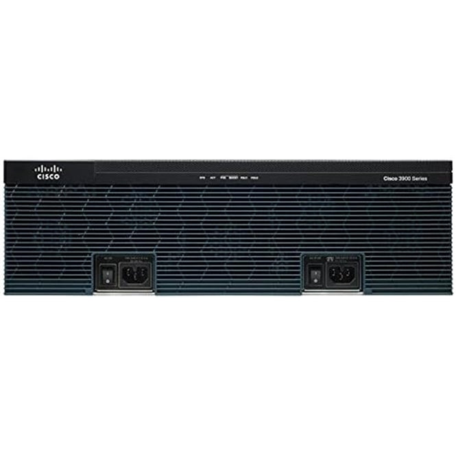 CISCO C3945-WAASX/K9 Router Bundle - C3945, WAASX Feature License, Max Mem - 4G (Refurbished)