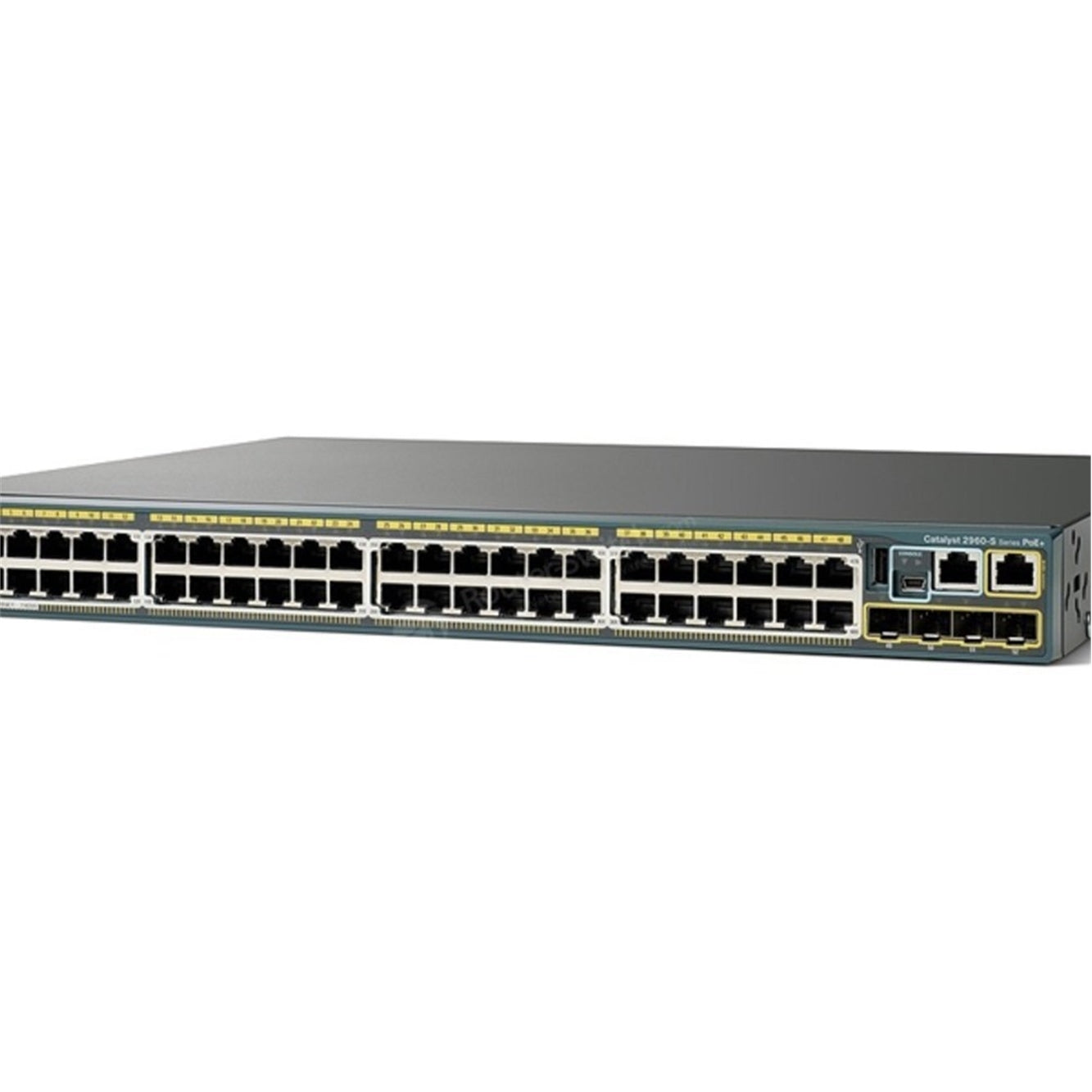 Cisco WS-C2960S-48FPS-L 48-Port 100Mbps RJ45 1U Specialty Switch, Silver (Certified Refurbished)