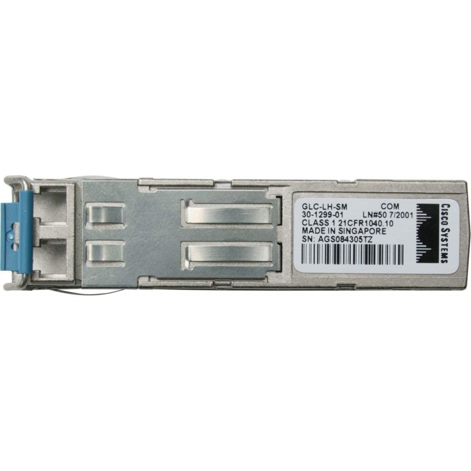 Cisco 1000BASE-LX 1300nm Fiber Optic Laser GBIC Gigabit Transceiver Module, Silver (Certified Refurbished)