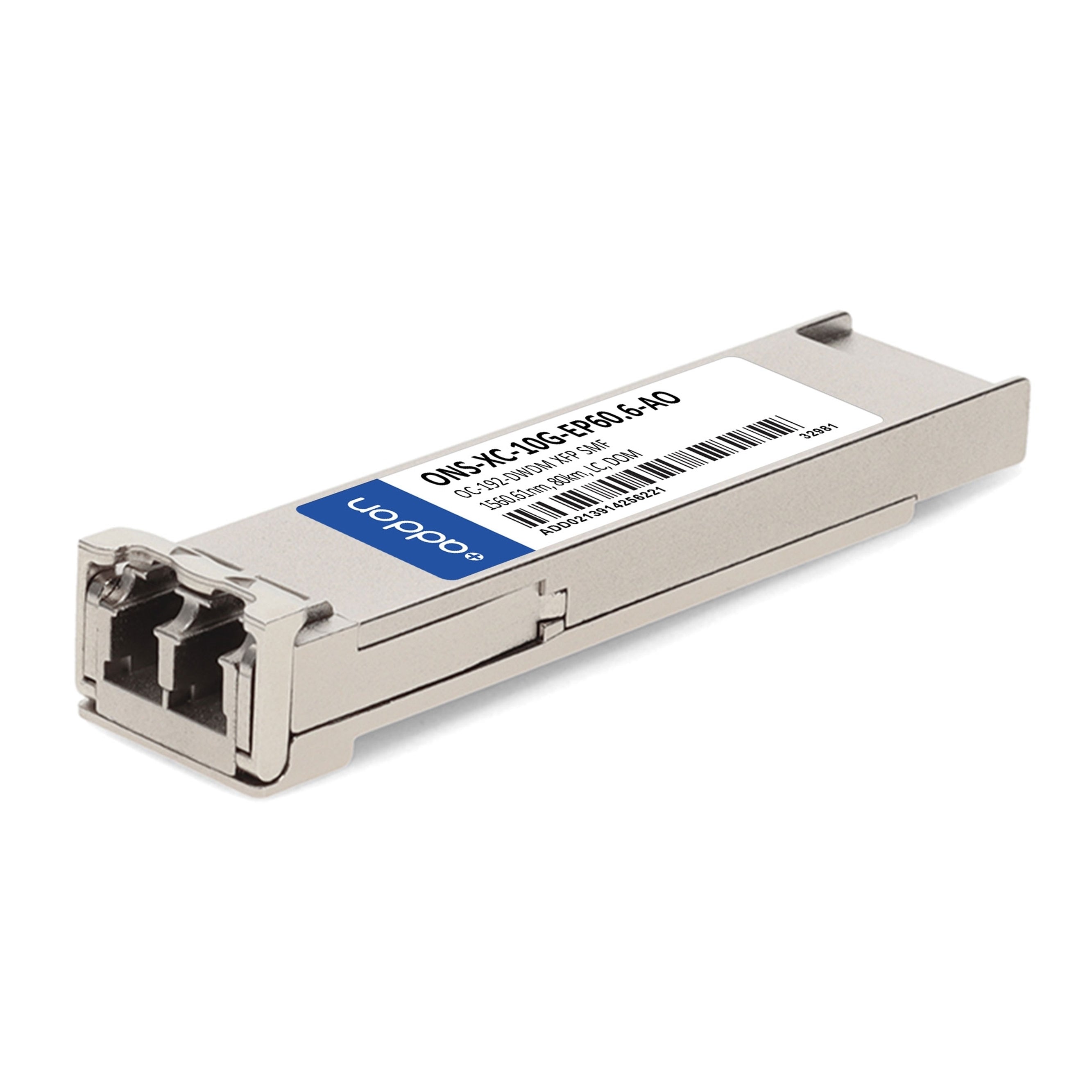 Cisco ONS-XC-10G-EP60.6 10G MR XFP DWDM 1560.61 Transceiver, Silver