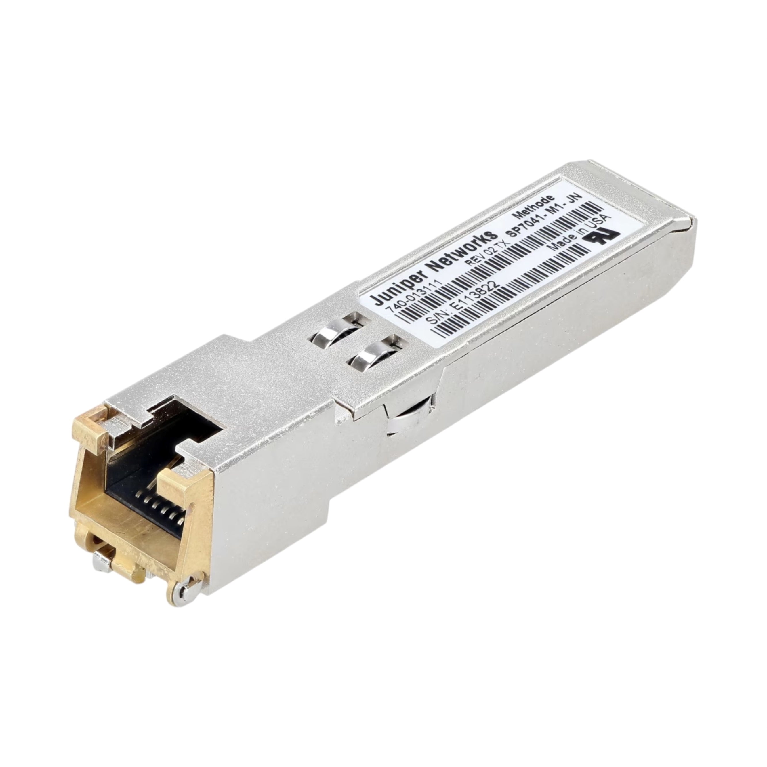 Juniper 740-013111 1000 Base-T RJ45 SFP Module Transceiver, Silver (Certified Refurbished)