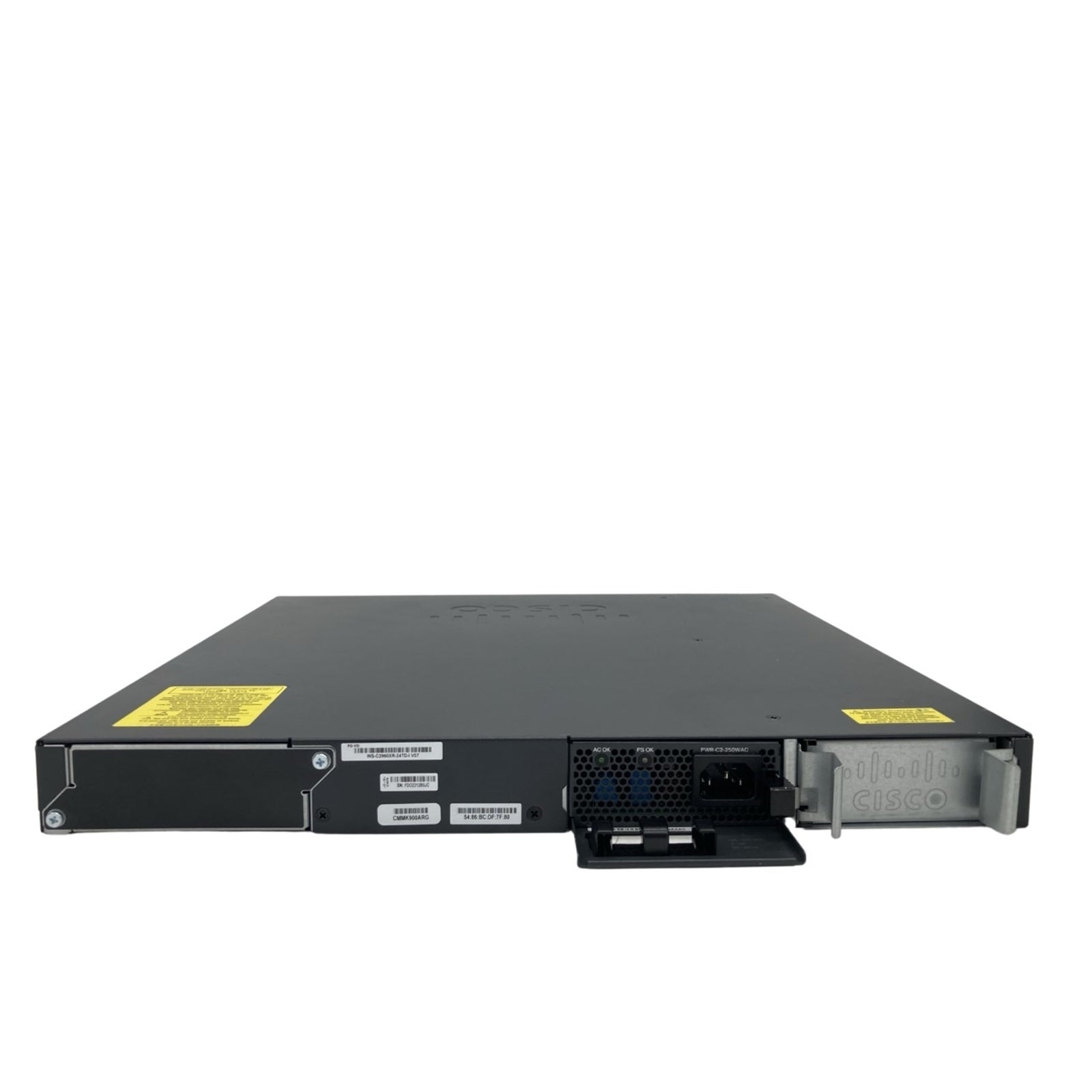 Cisco WS-C2960XR-24TD-I 24-Port 100Mbps RJ45 1U Switch, Grey (Certified Refurbished)