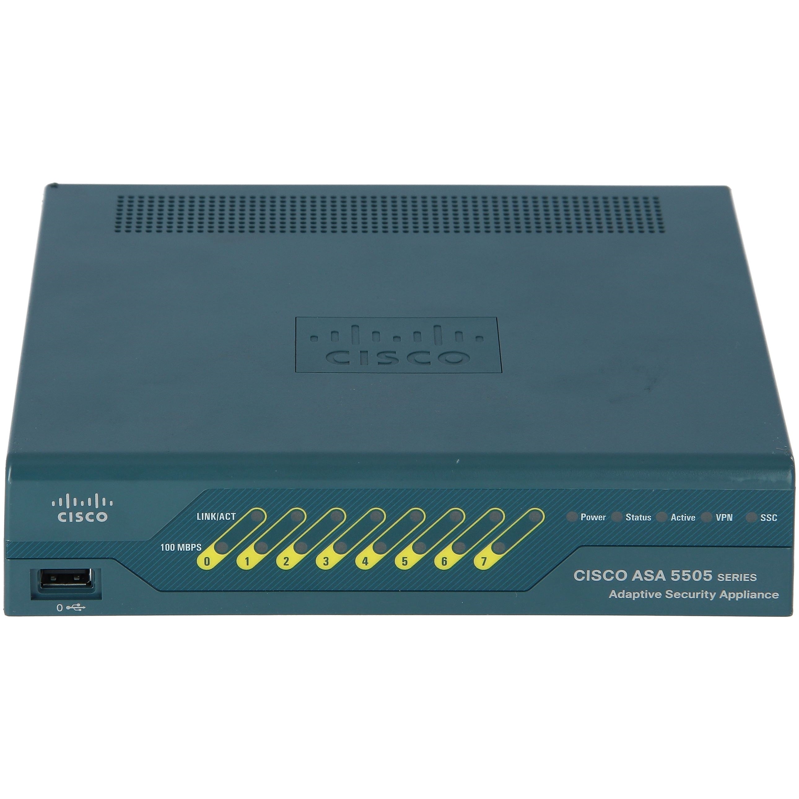 CISCO ASA5505-U-AIP5P-K8 ASA 5505 unlimited user with (Certified Refurbished)