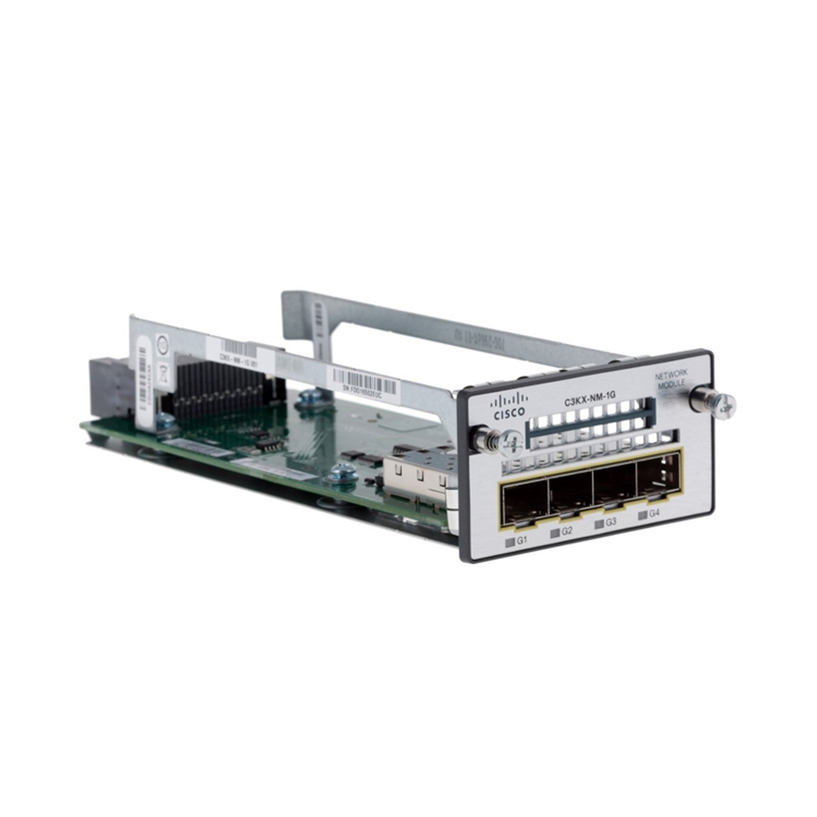 Cisco C3KX-NM-1G 4 Port Switch (Certified Refurbished)