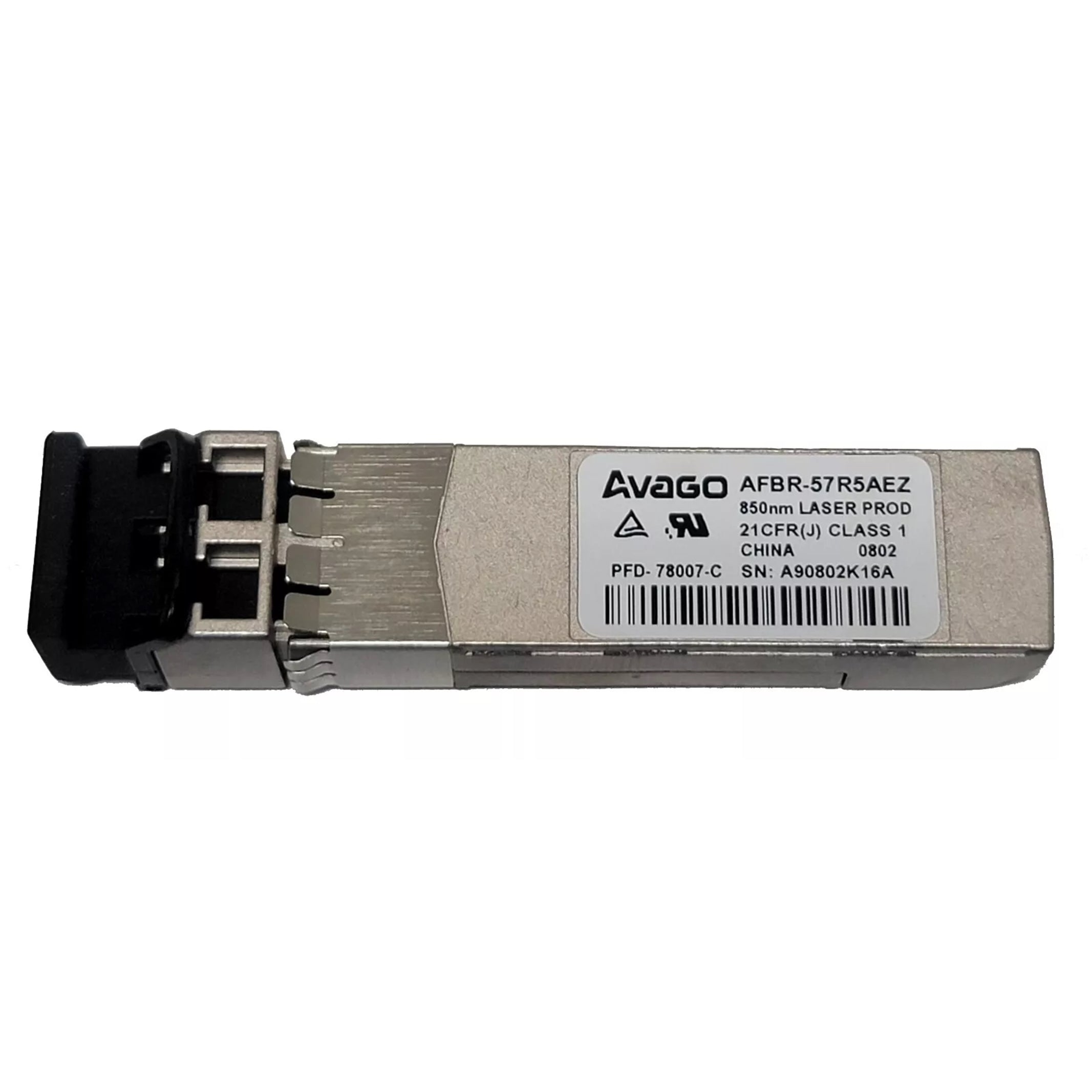 AGILENT AFBR-57R5AEZ AVAGO 4GB 850NM SHORT WAVE SFP OPTR (Certified Re ...