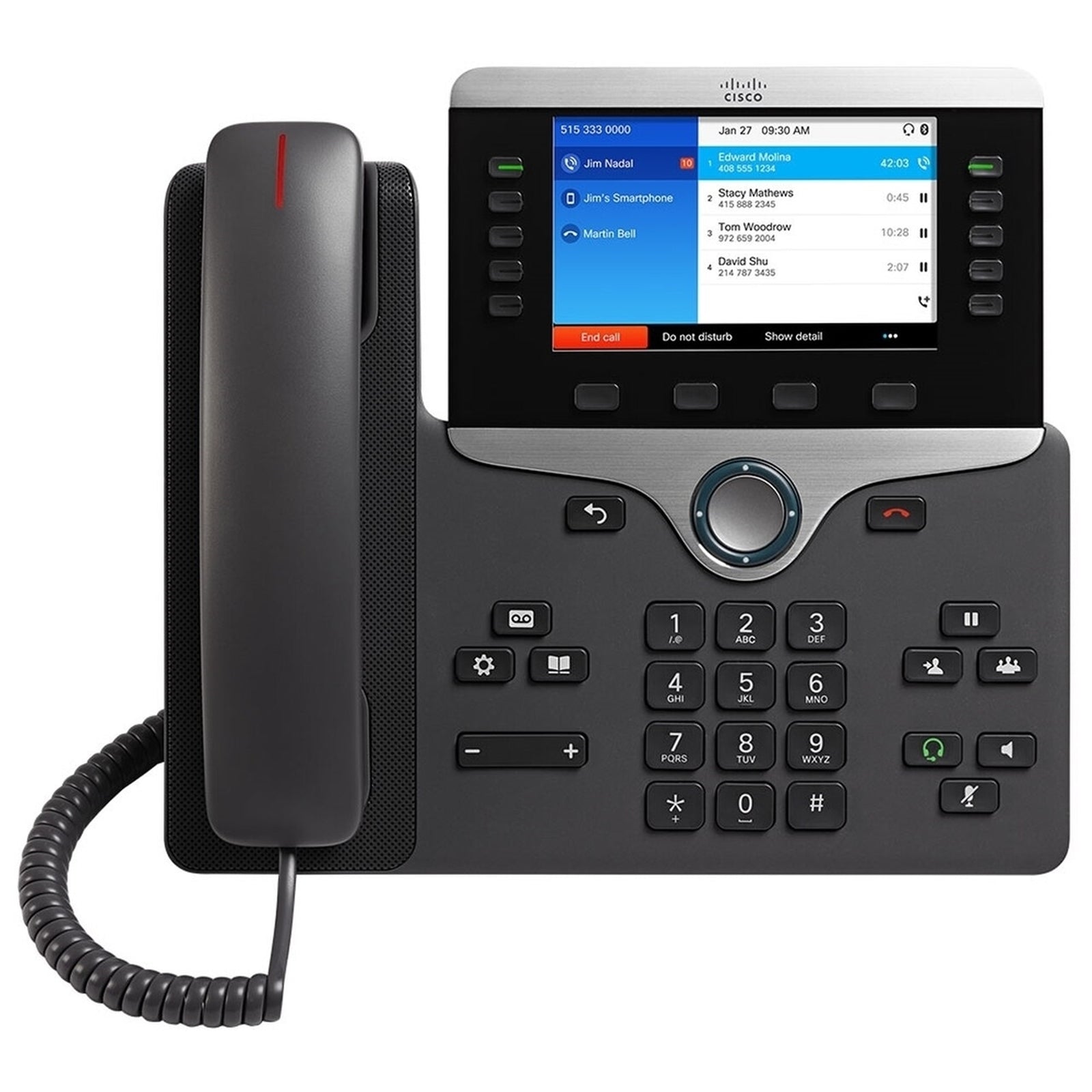 CISCO CP-8851-K9 IP PHONE 8851 (Certified Refurbished)