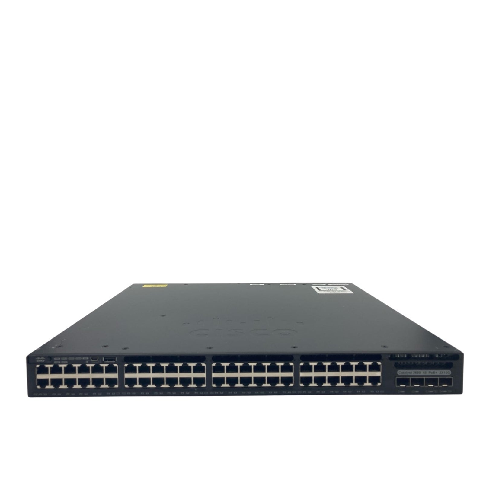 Cisco WS-C3650-48PD-L 48 Port 2x10G 640W AC Power PoE+ LAN Base Switch