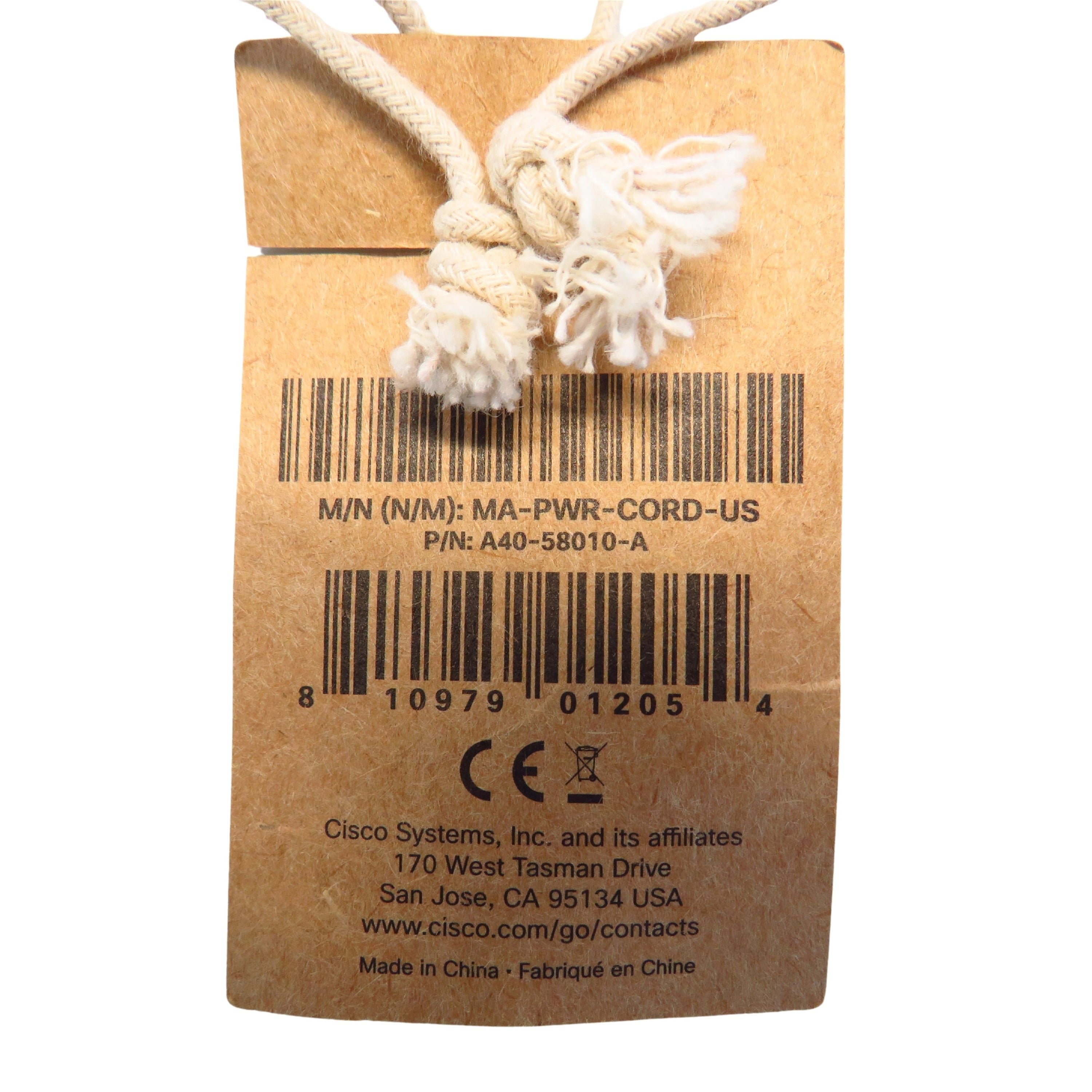 CISCO MA-PWR-CORD-US A40-58010-A