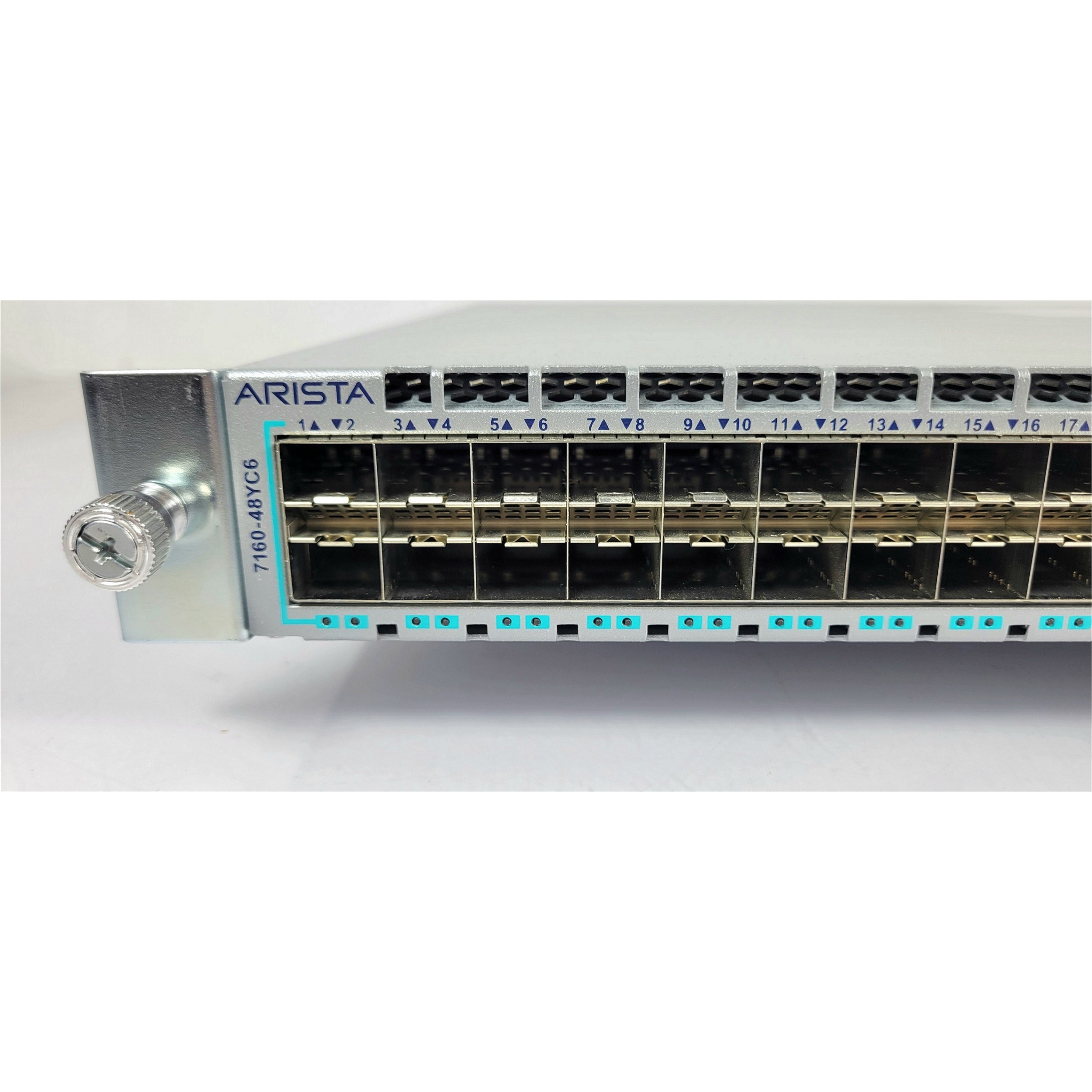Arista DCS-7160-48YC6-F 7160, High Capacity 48x 25GbE SFP and 6x 100GbE QSFP Grade A (Used - Good)