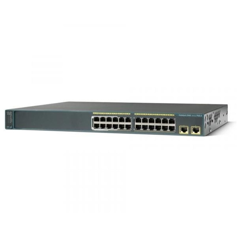 CISCO WS-C2960-24TT-L Catalyst 2960 24 10/100 + 2 1000BT (Scratch and Dent)