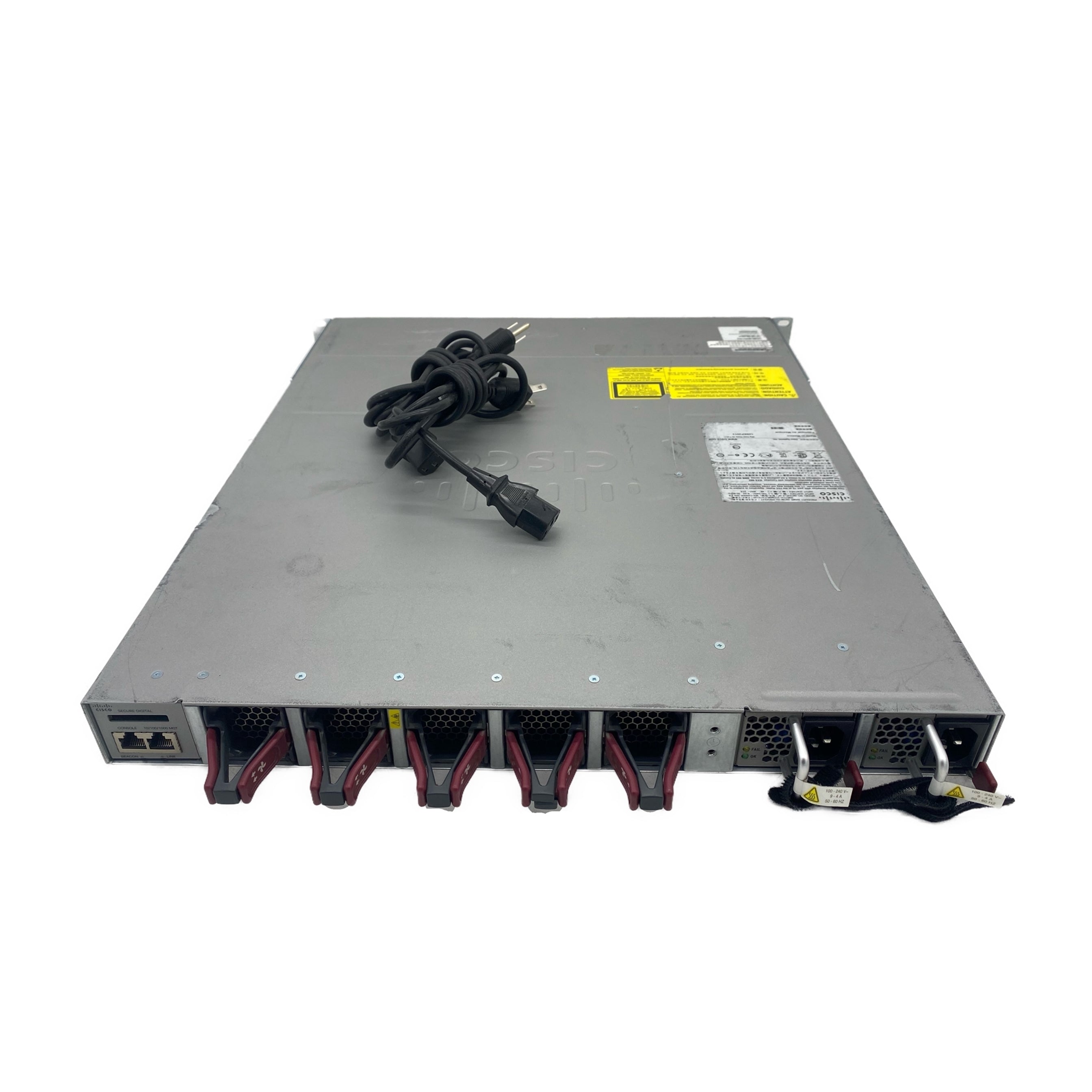 Cisco WS-C4500X-24X-ES CATALYST 4500-X 24P 10G ENT. Services F-to-B No P/S Grade A (Refurbished)