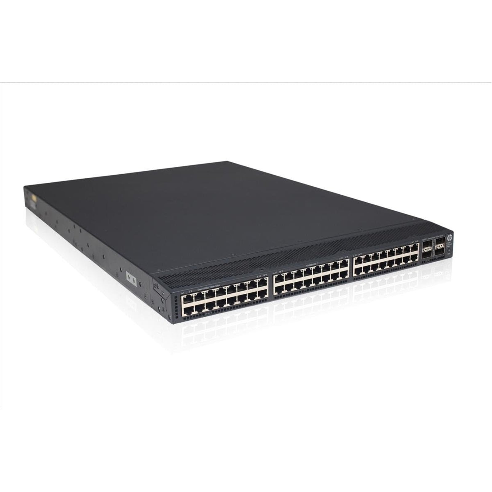 HP JG336A 48-Port WiFi 5 100Mbps RJ45 Desktop Specialty Switch, Black (Used - Good)