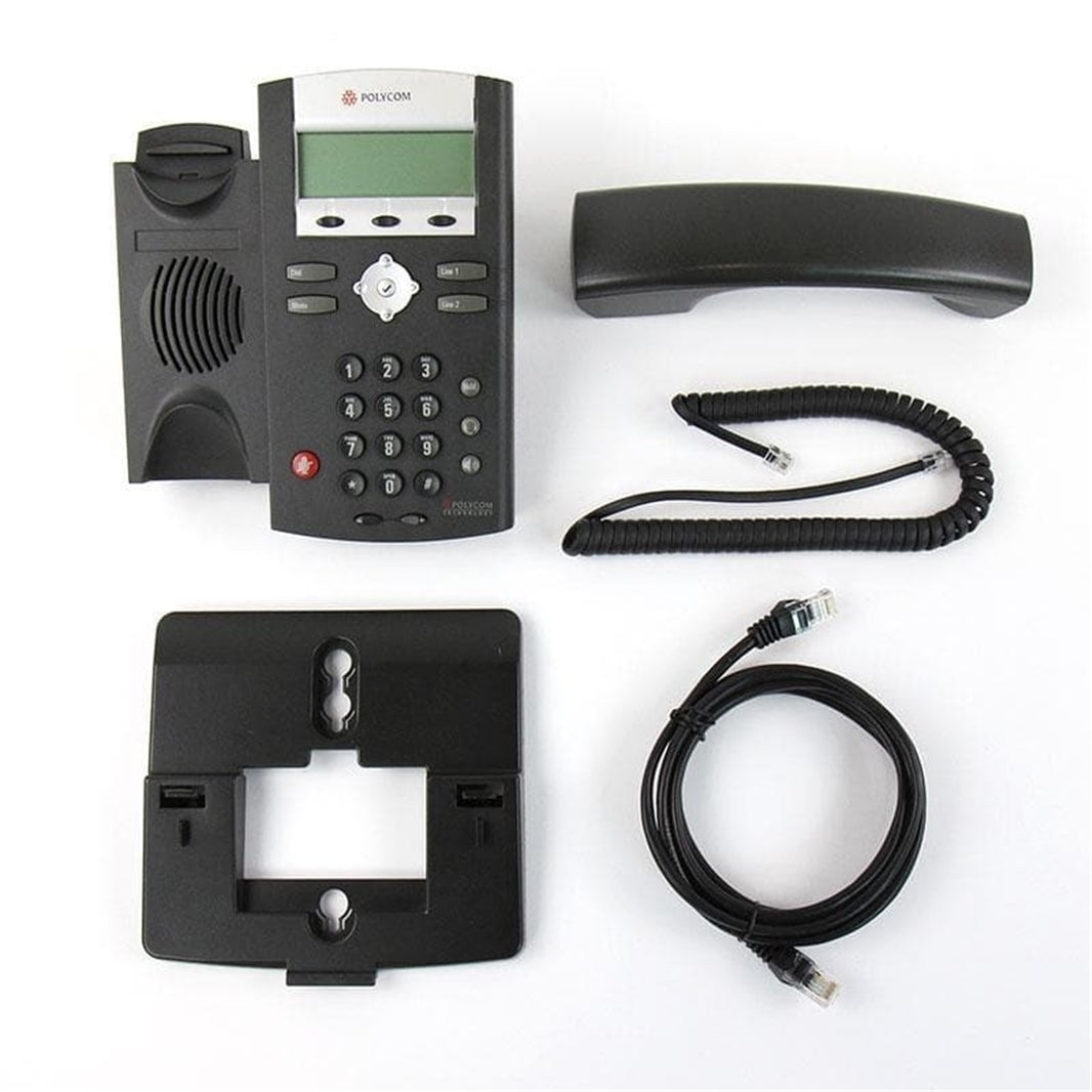 POLYCOM 2200-12360-025 Polycom SoundPoint IP 321 Phone (New Open Box)