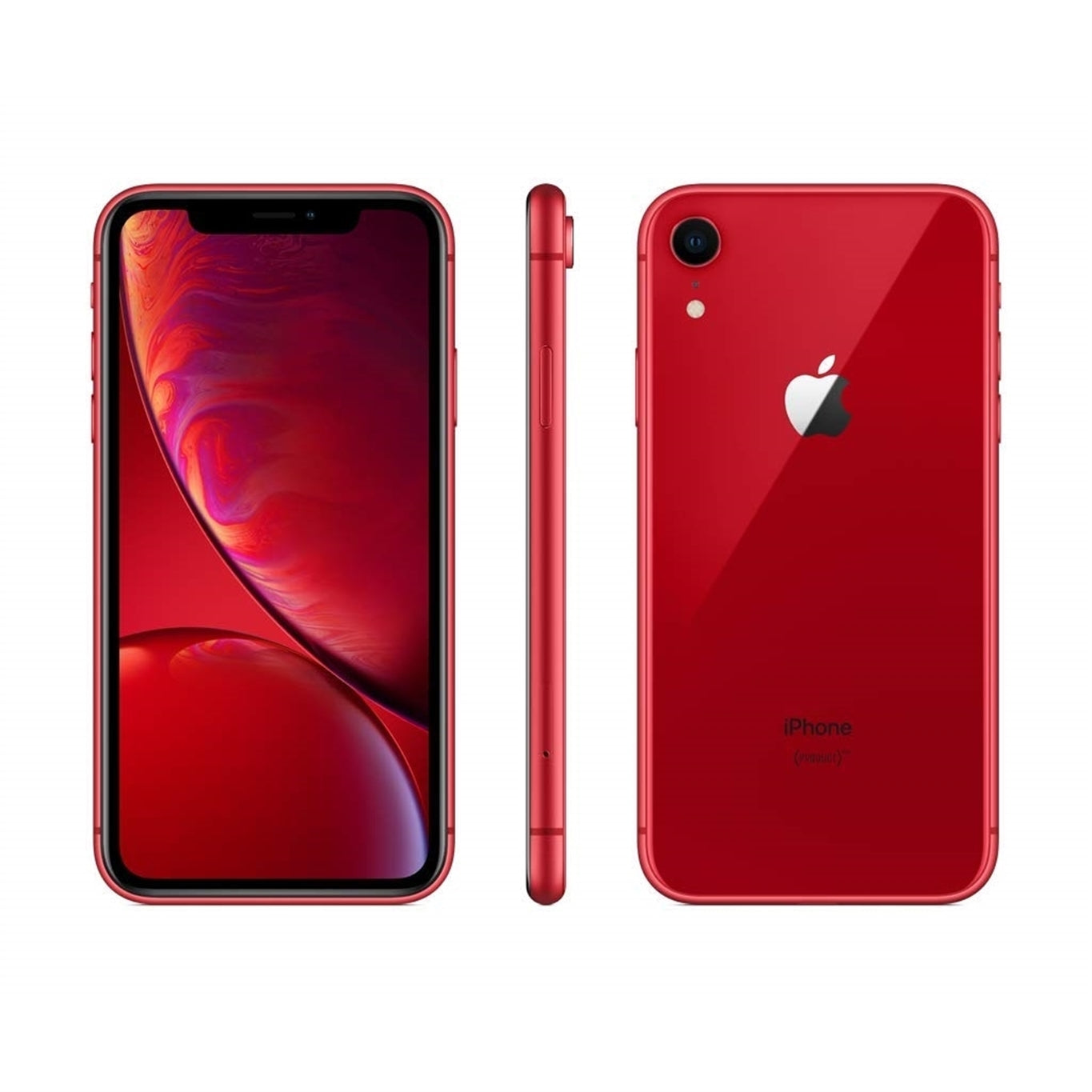 Apple iPhone XR 64GB 6.1" 4G LTE Fully Unlocked, Red (Used - Good)