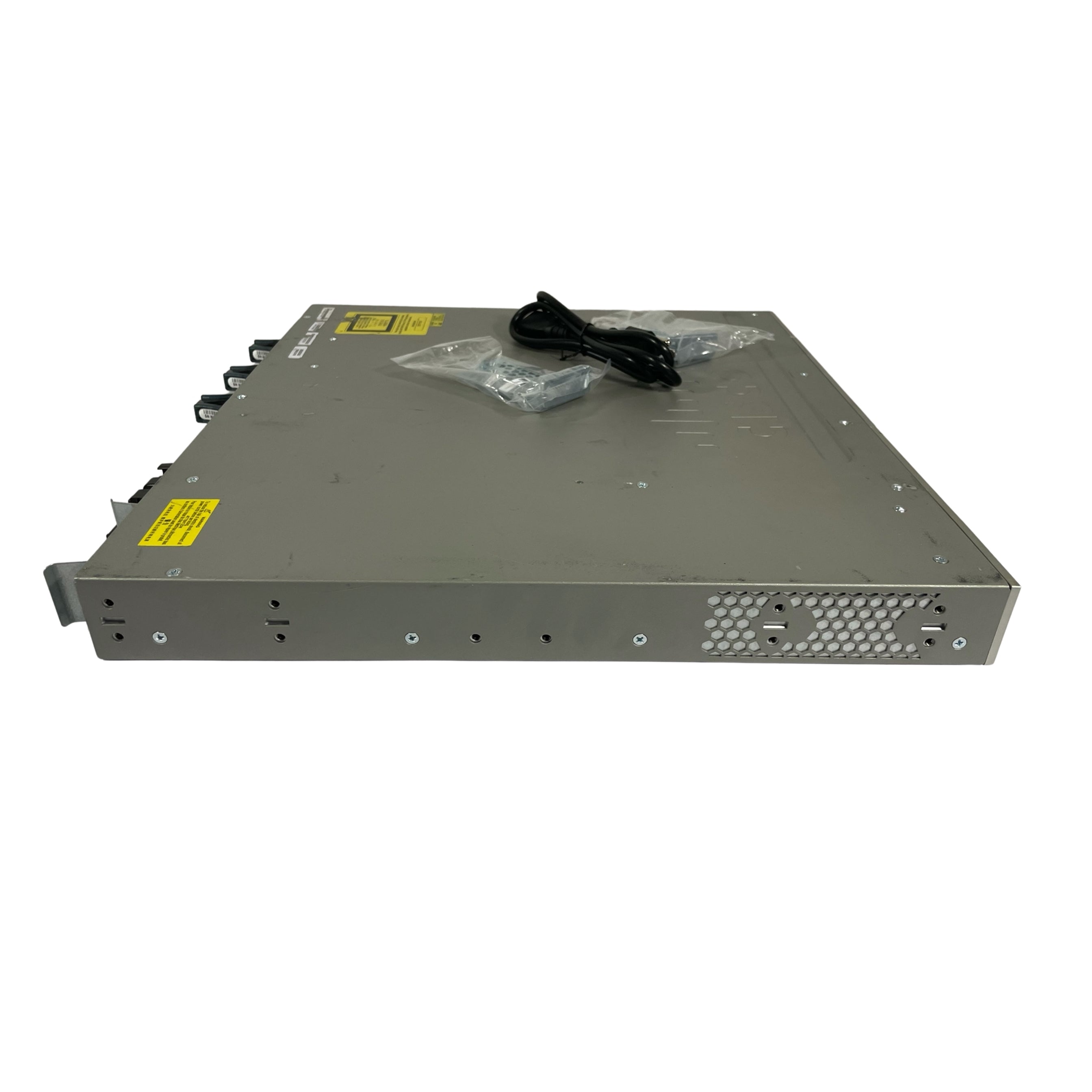 Cisco WS-C3850-12S-E 12-Port 100Mbps RJ45 1U Specialty Switch, Grey (Scratch and Dent)