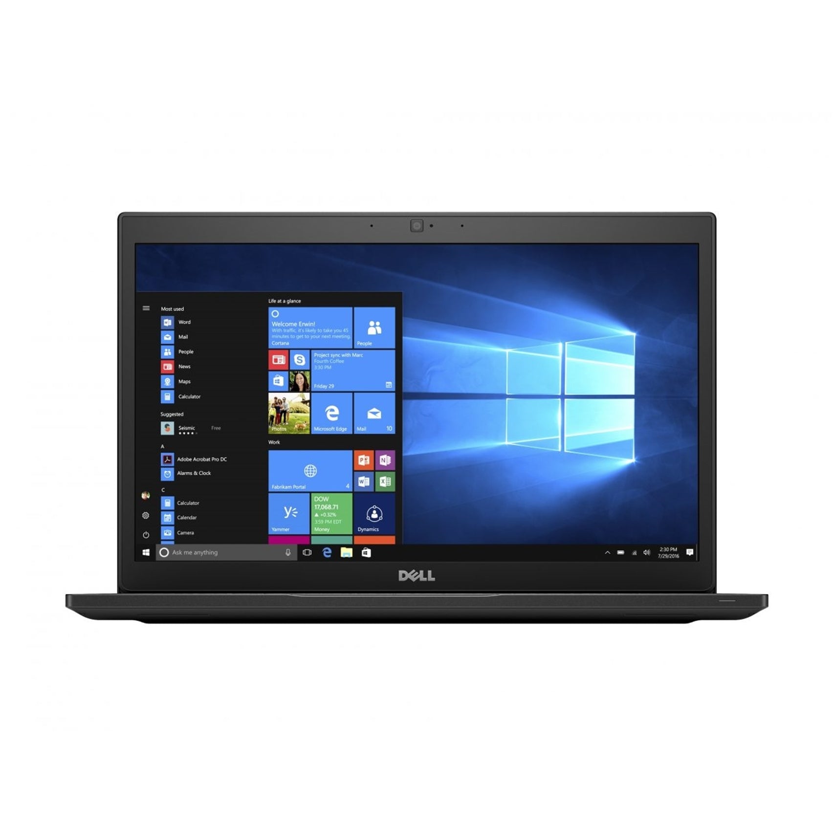Dell Latitude 7490 14" 16GB 256GB i7-8650U 1.90GHz NO OS/Chrgr Grade A (Used - Good)