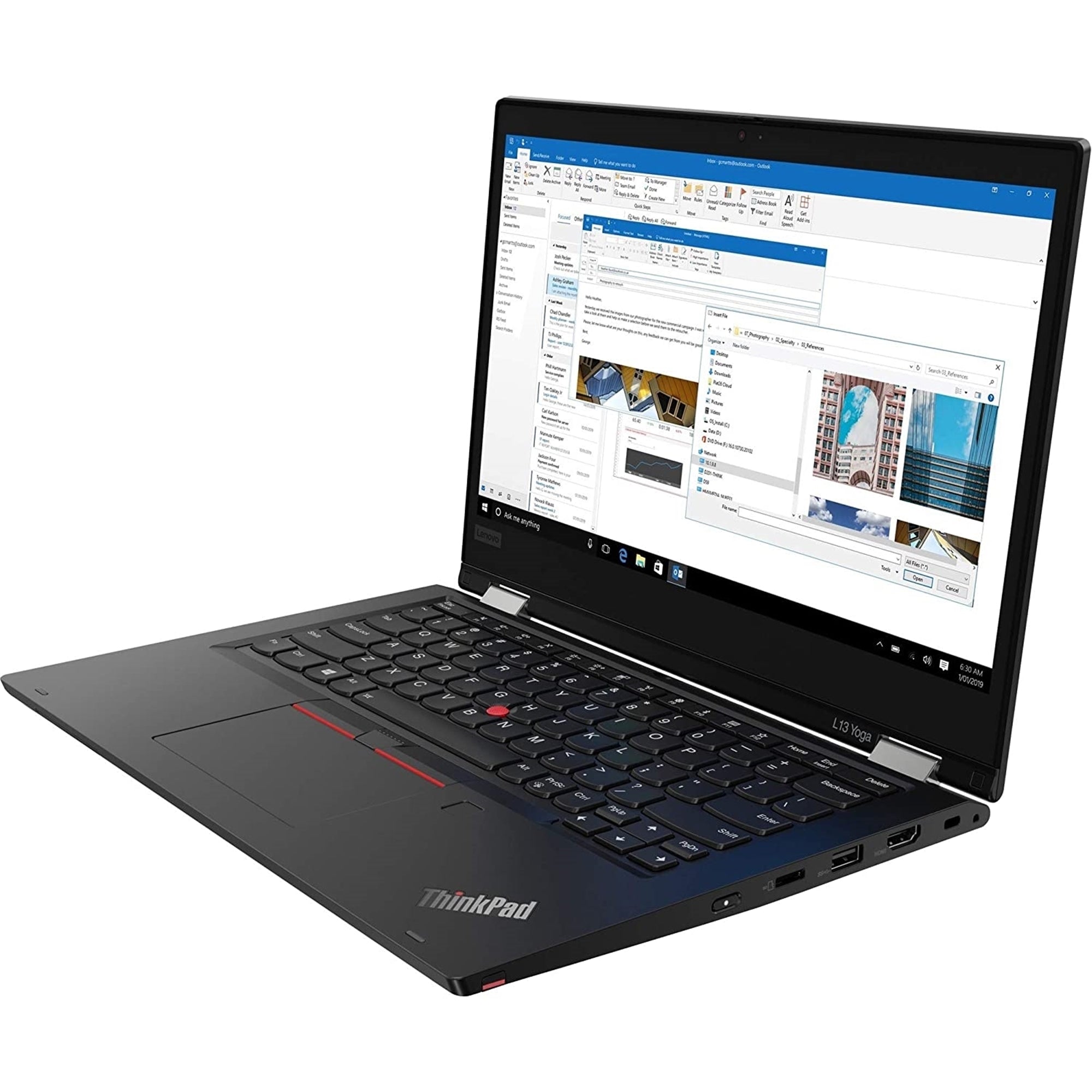 Lenovo ThinkPad L13 Yoga 13.3" 4GB 128GB i3-10110U 2.1GHz NO OS/AC Grade B (Used - Good)