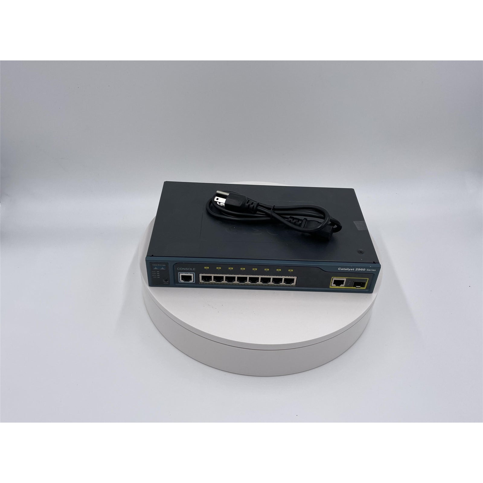 Cisco WS-C2960-8TC-L 8-Port 100Mbps RJ45 1U Specialty Switch, Grey (Certified Refurbished)