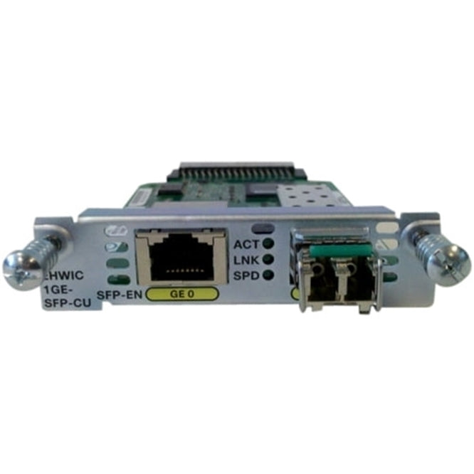 Cisco EHWIC-1GE-SFP-CU High-Speed WAN Interface Card (Scratch and Dent)