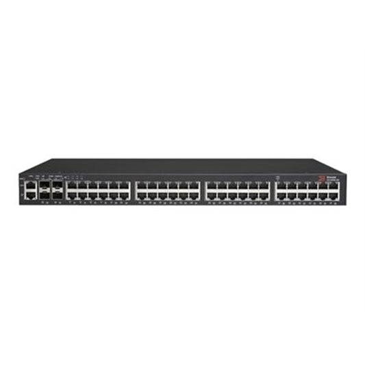 Ruckus ICX6430-48 48-Port WiFi 5 100Mbps RJ45 Desktop Specialty Switch, Black (Refurbished)