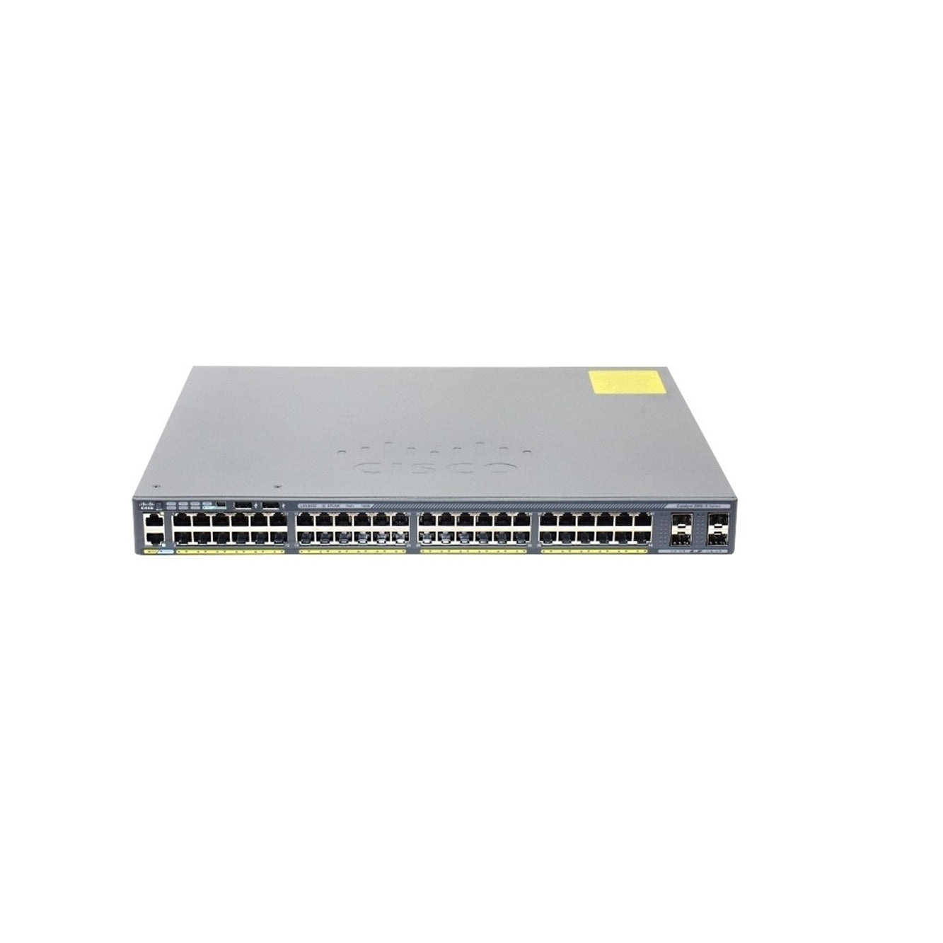 Cisco WS-C2960X-48FPS-L 48-Port 100Mbps RJ45 1U Specialty Switch, Black (Scratch and Dent)