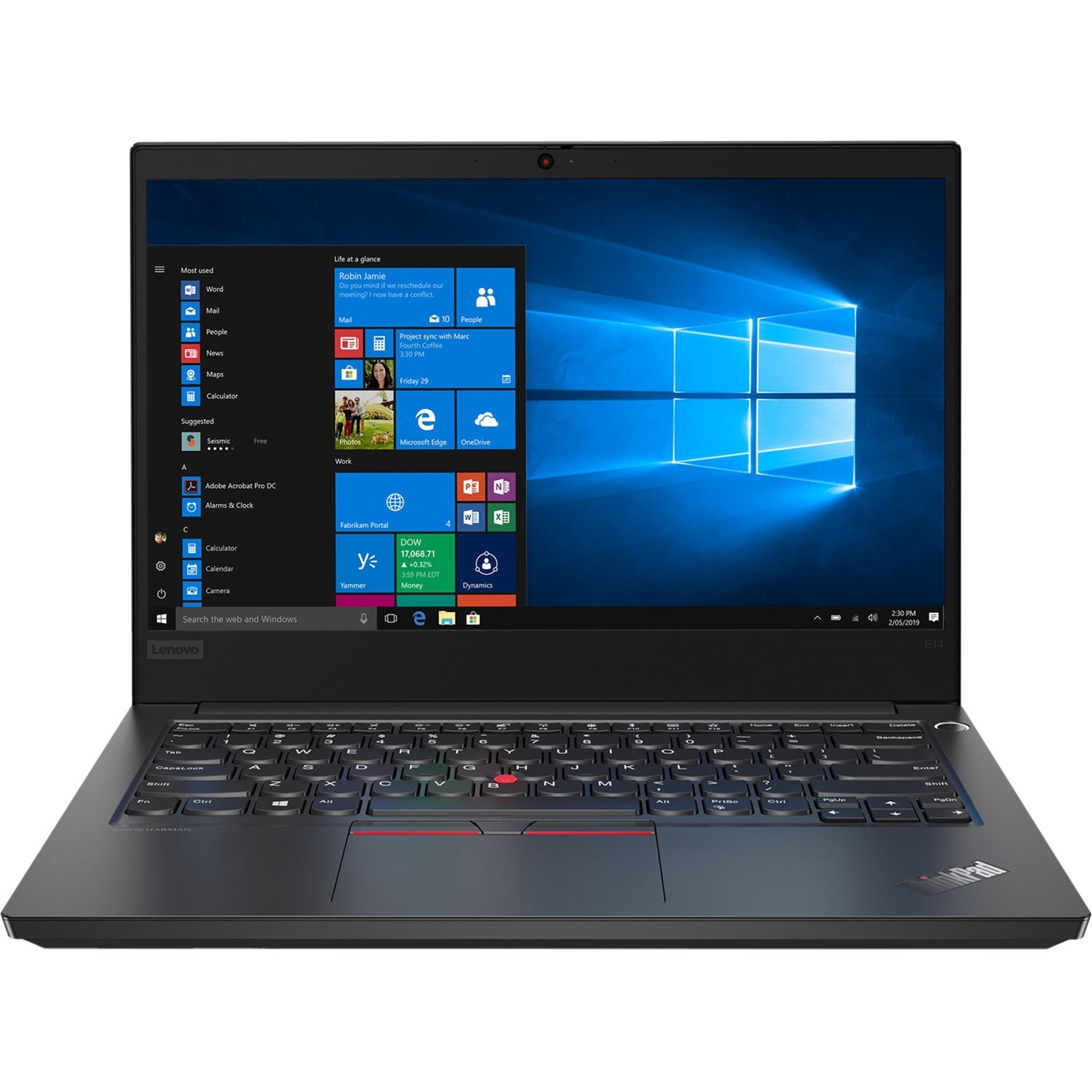 Lenovo ThinkPad E14 14" 8GB 256GB i5-10210U 1.6GHz NO OS/Chrgr Grade B (Used - Good)