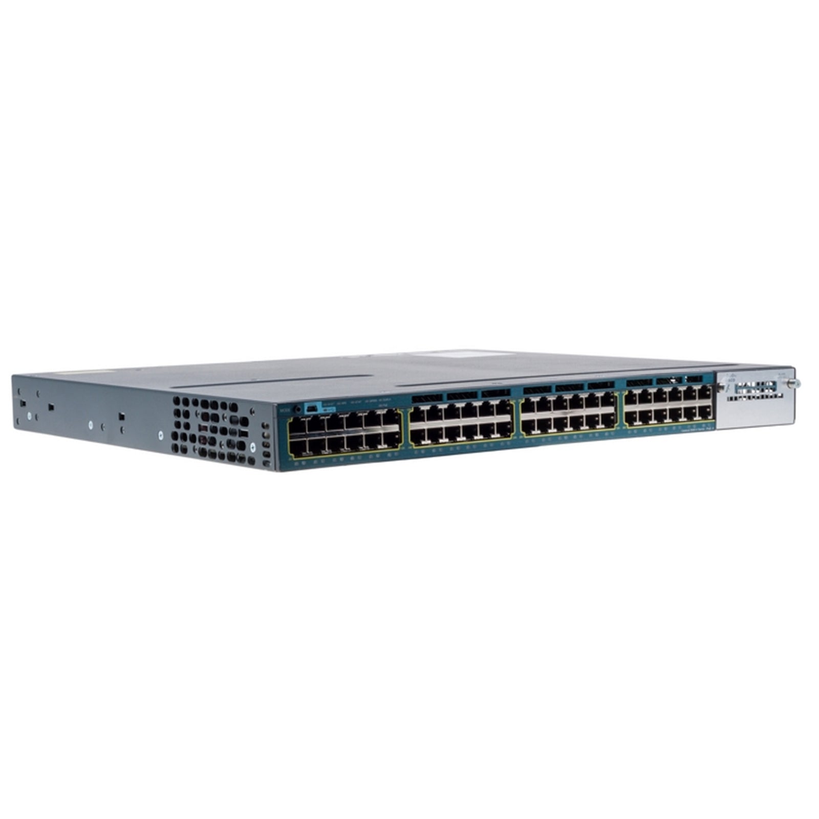 Cisco WS-C3560X-48P-S 48-Port 100Mbps RJ45 Desktop Specialty Switch, Blue (Scratch and Dent)