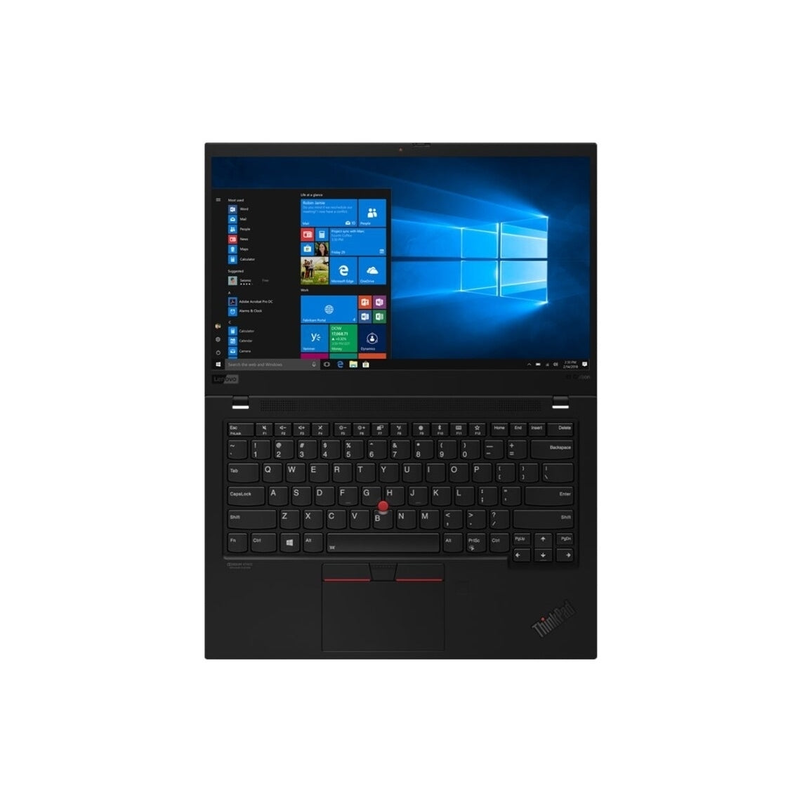 Lenovo ThinkPad X1 Carbon 7th Gen 14" Touch 16GB 512GB SSD Core™ i7-8665U 1.9GHz NO OS, Black (Used - Good)