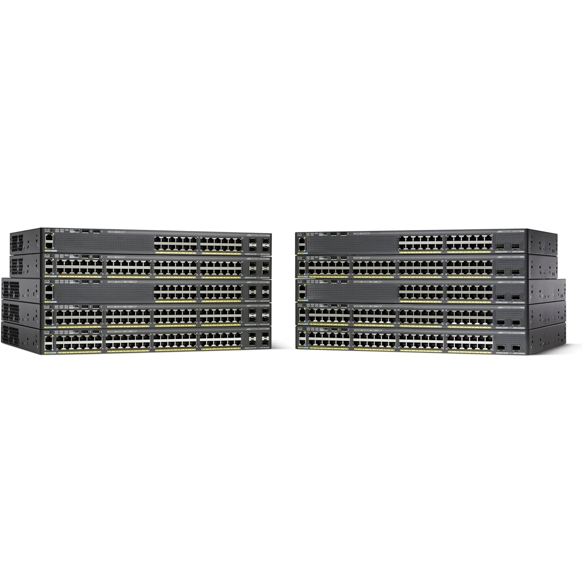 Cisco Catalyst 2960-XR 24 GigE, 4 x 1G SFP, IP Lite, Black (Certified Refurbished)