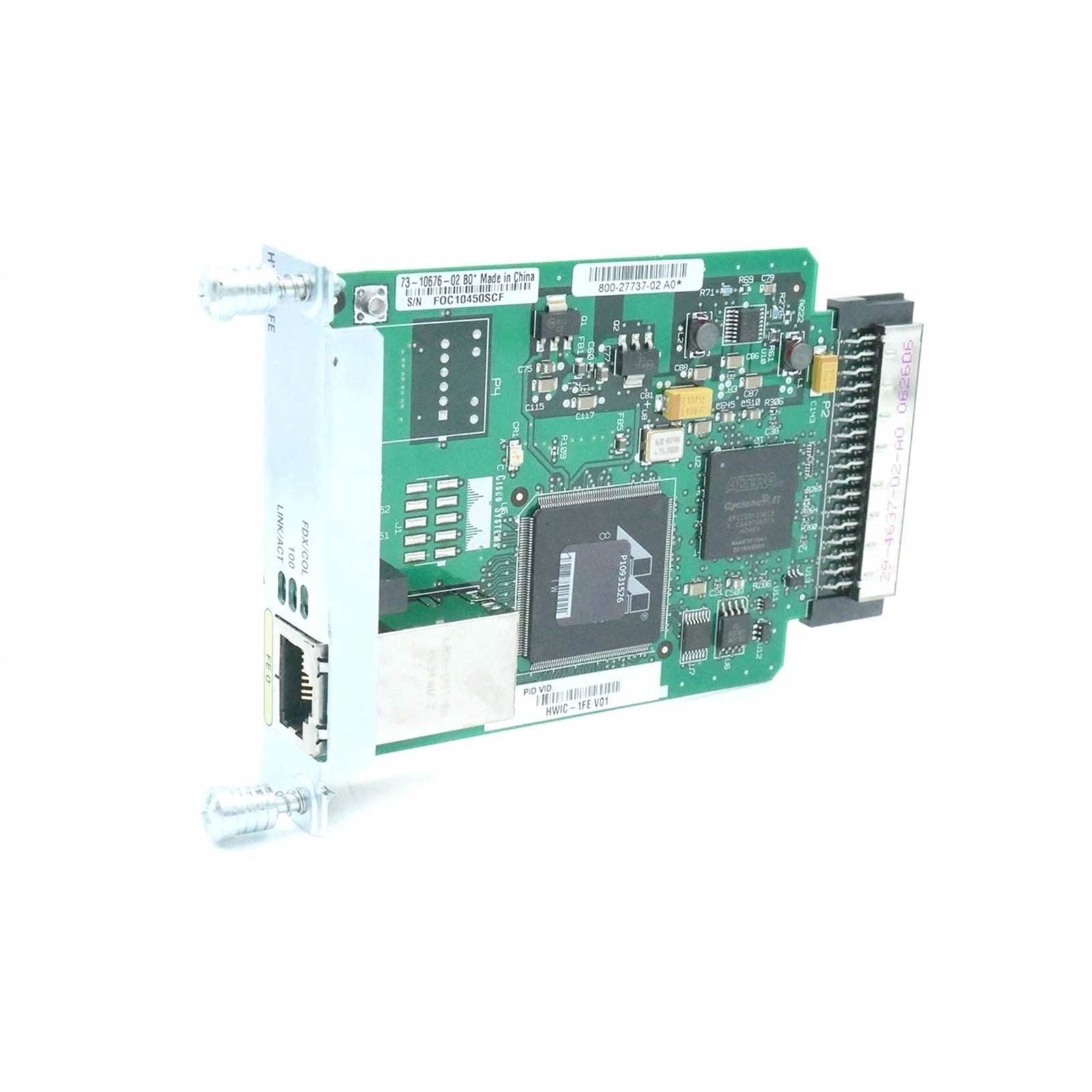 Cisco HWIC-1FE 1 Port Fast Ethernet WAN Interface Card (Refurbished)