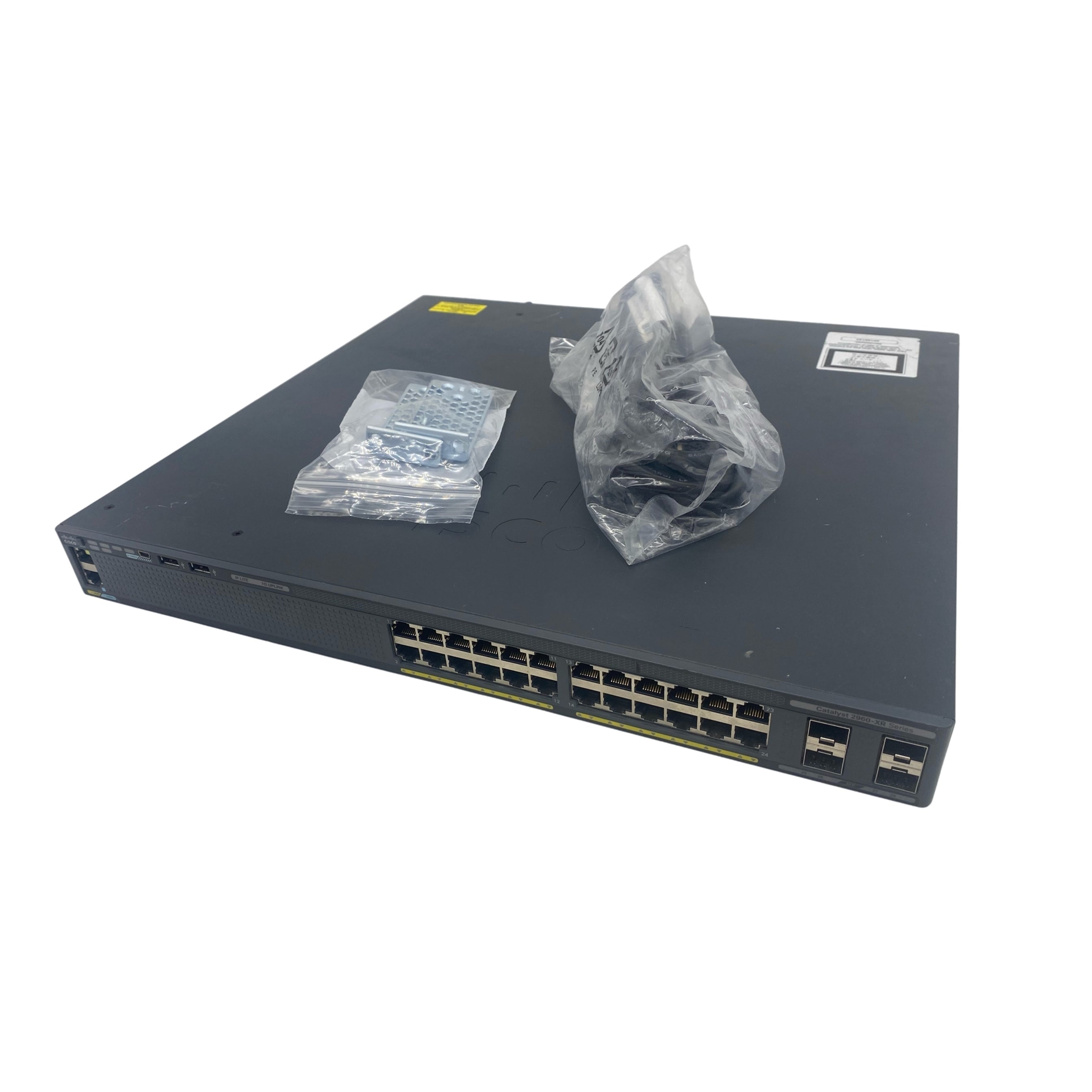 Cisco Catalyst WS-C3650-48FS-L3650 48 Port Full PoE 4x1G Uplink LAN Base (Certified Refurbished)