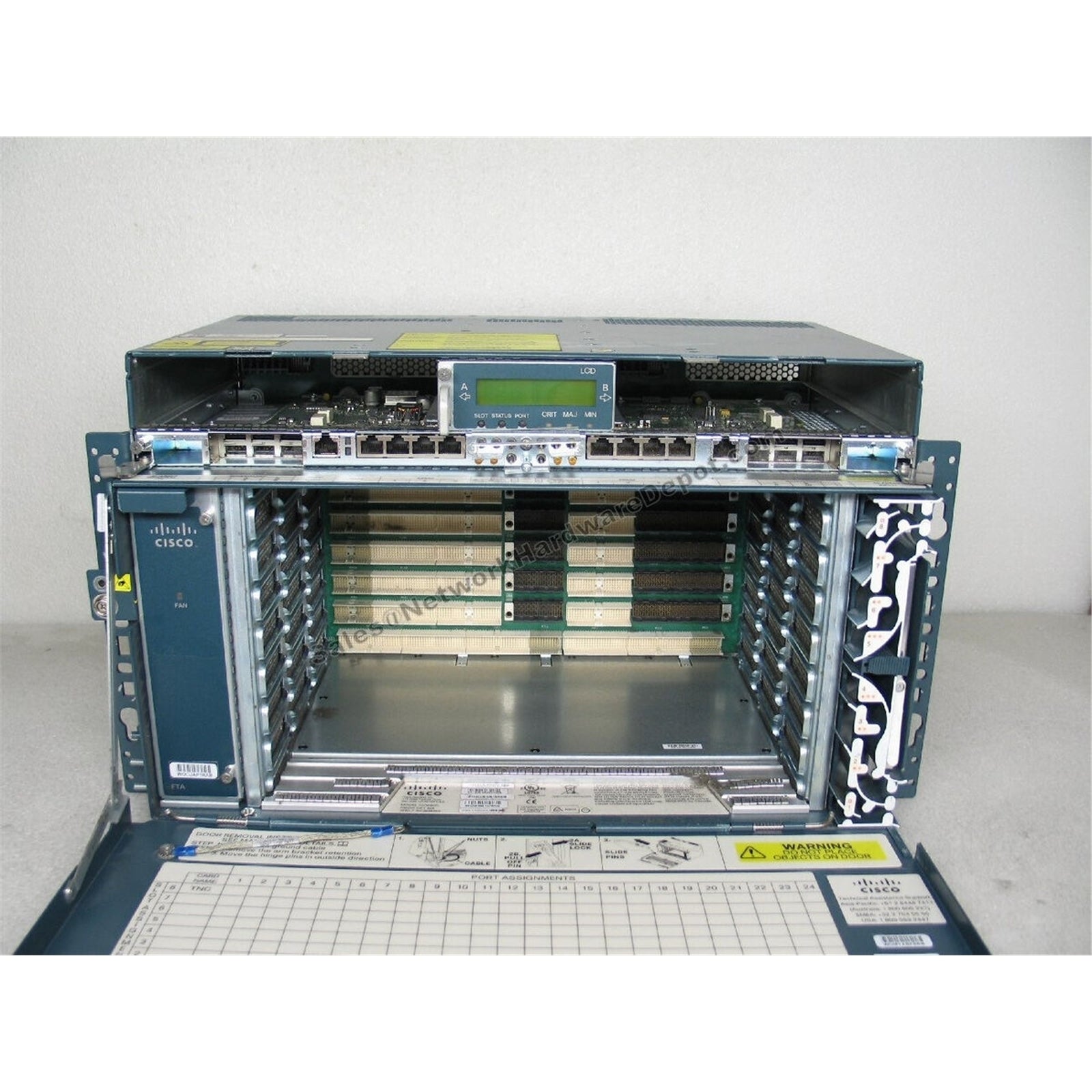 Cisco 15454-M6-SA  w/ 15454-M6-DR, Multiservice Transport Platform Chassis (Certified Refurbished)