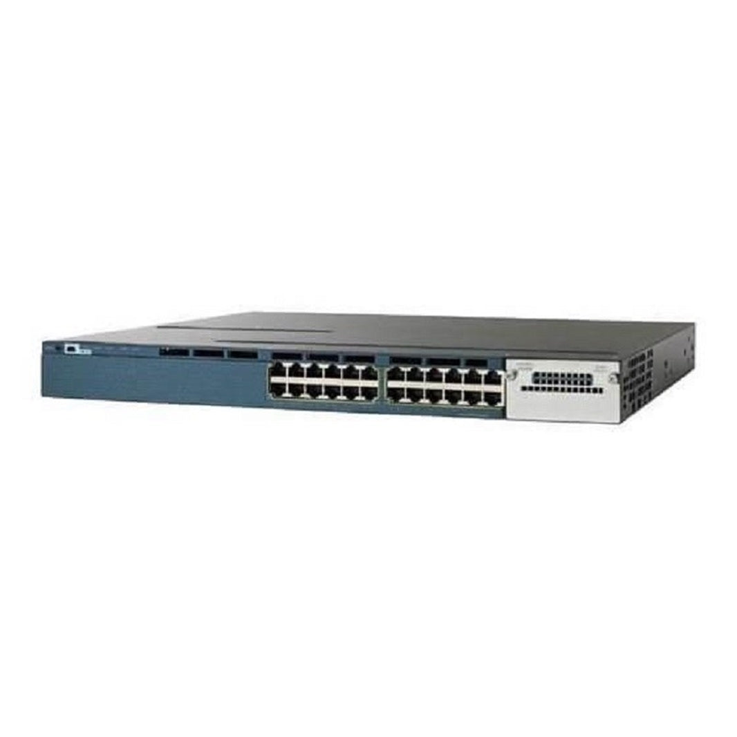 Cisco WS-C3560X-24U-L 24-Port 100Mbps RJ45 Desktop Specialty Switch, Blue (Certified Refurbished)