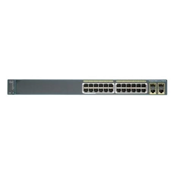 Cisco WS-C2960-24PC-L 24-Port WiFi 5 100Mbps RJ45 Desktop Specialty Switch, Black (Refurbished)