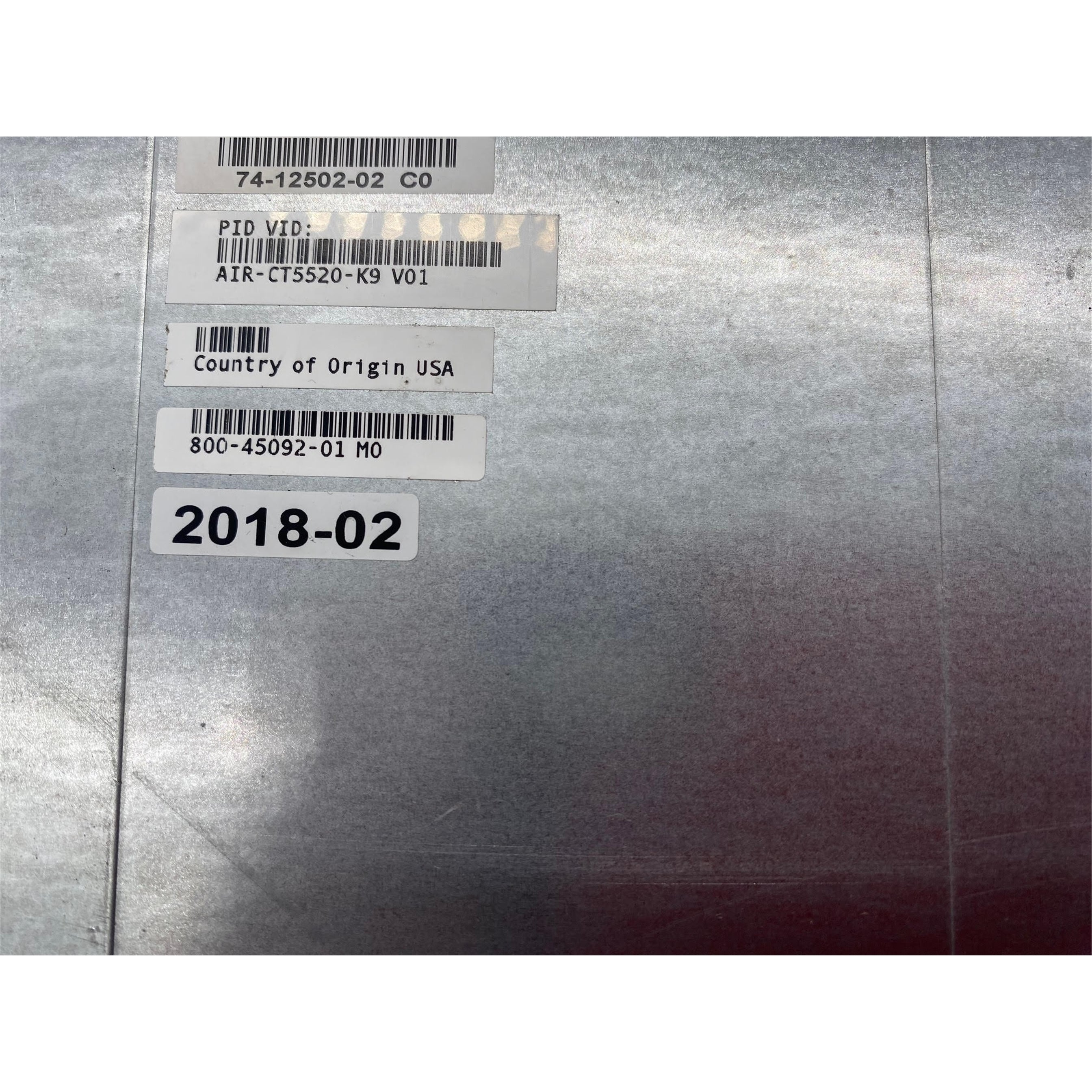 Cisco AIR-CT5520-K9 WAN 8-Port 10/100/1000Mbps Gigabit,Grey (Certified Refurbished)