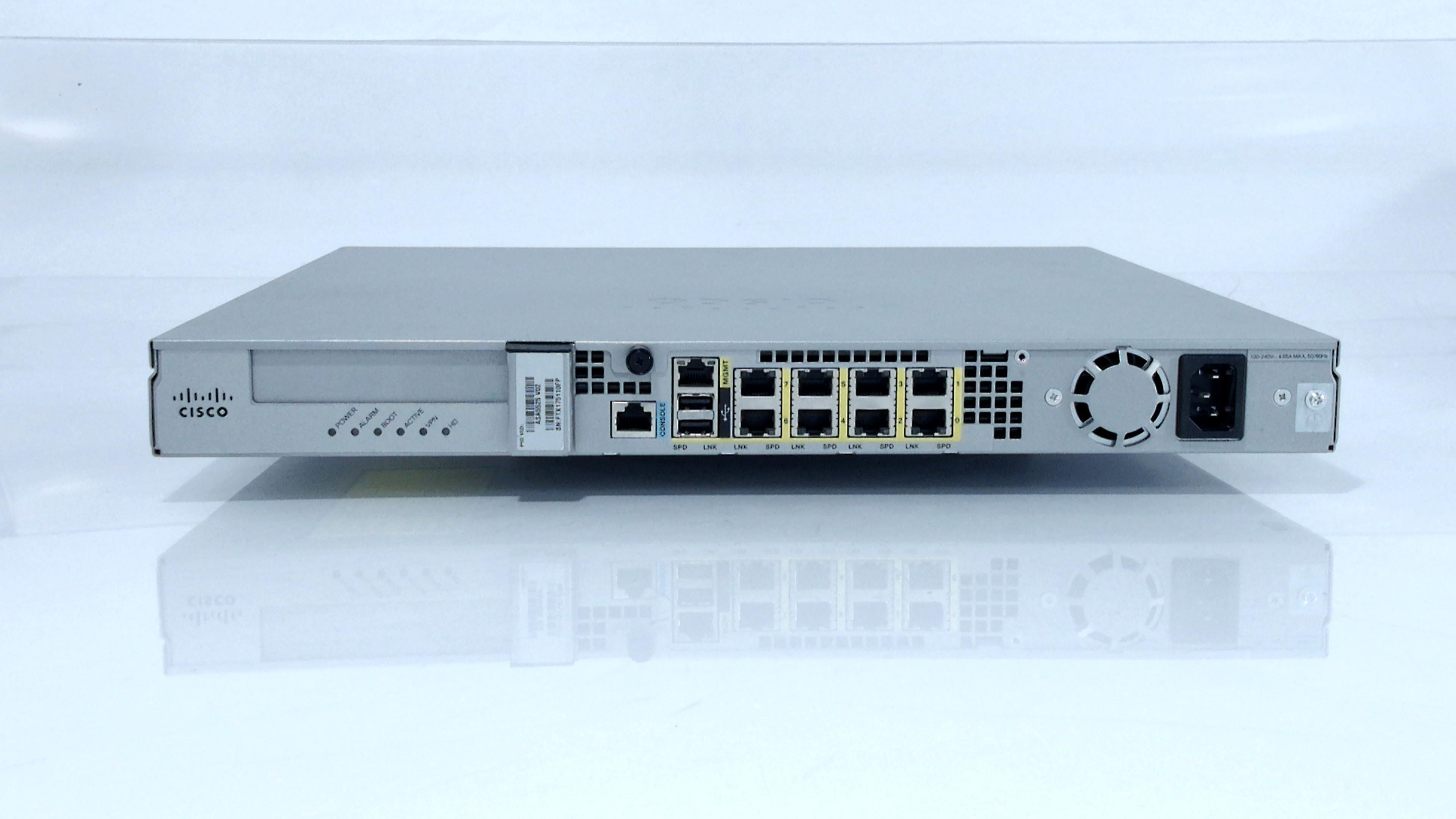 Cisco ASA5525-SSD120-K9USED Wired 16-Port 10/100/1000Mbps Gigabit,Grey(Used-Good) (Refurbished)