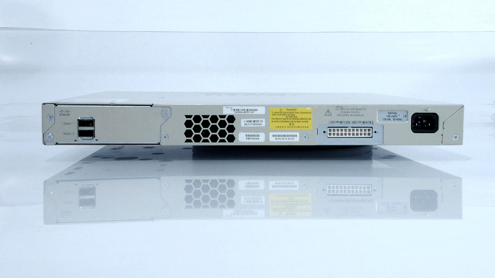 Cisco C6800IA-48FPD 48-Port 100Mbps RJ45 2U Switch, Silver (Scratch and Dent)