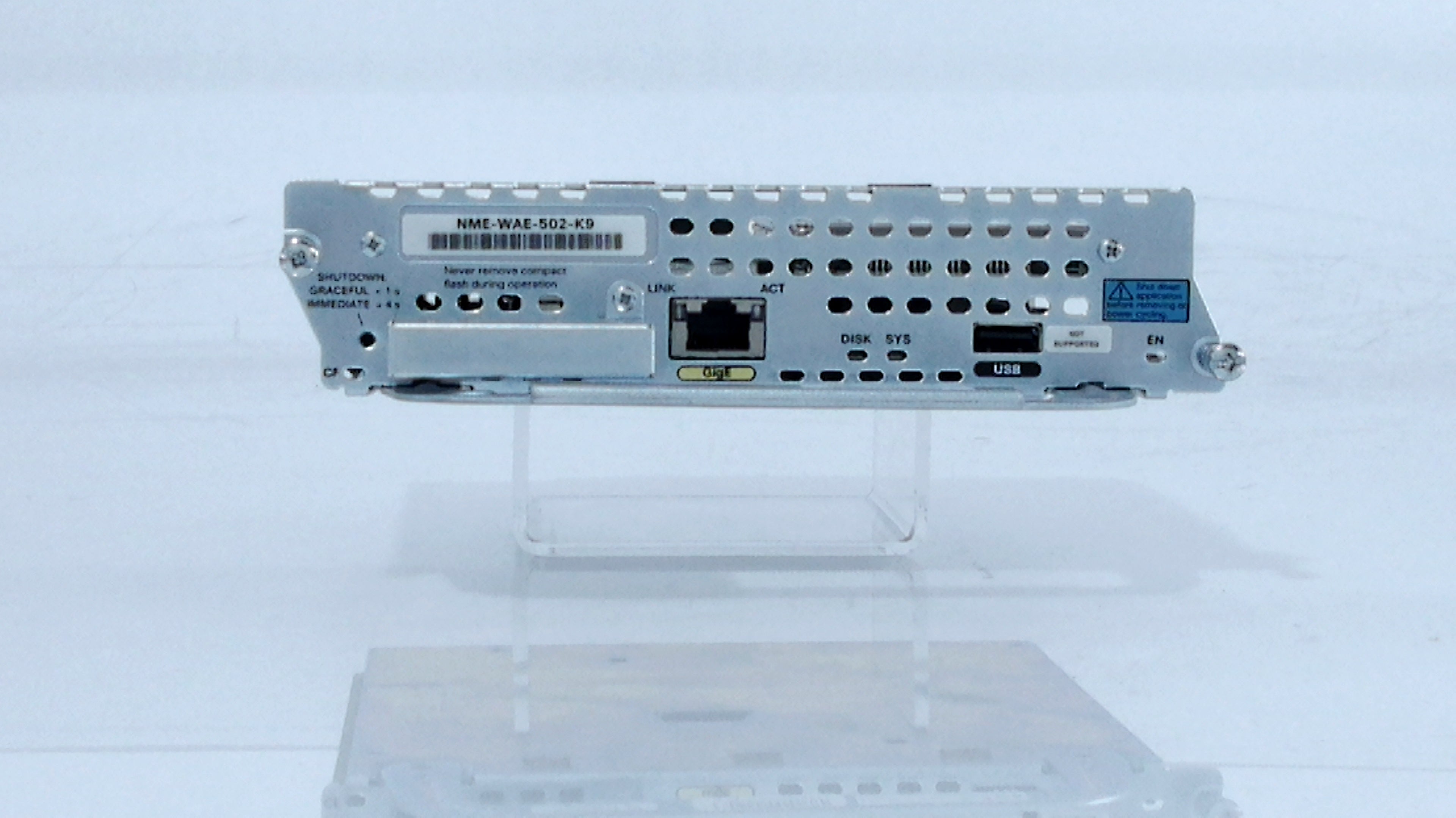 CISCO NME-WAE-502-K9 WAAS Network Module For 2800, 3800 (Certified Refurbished)